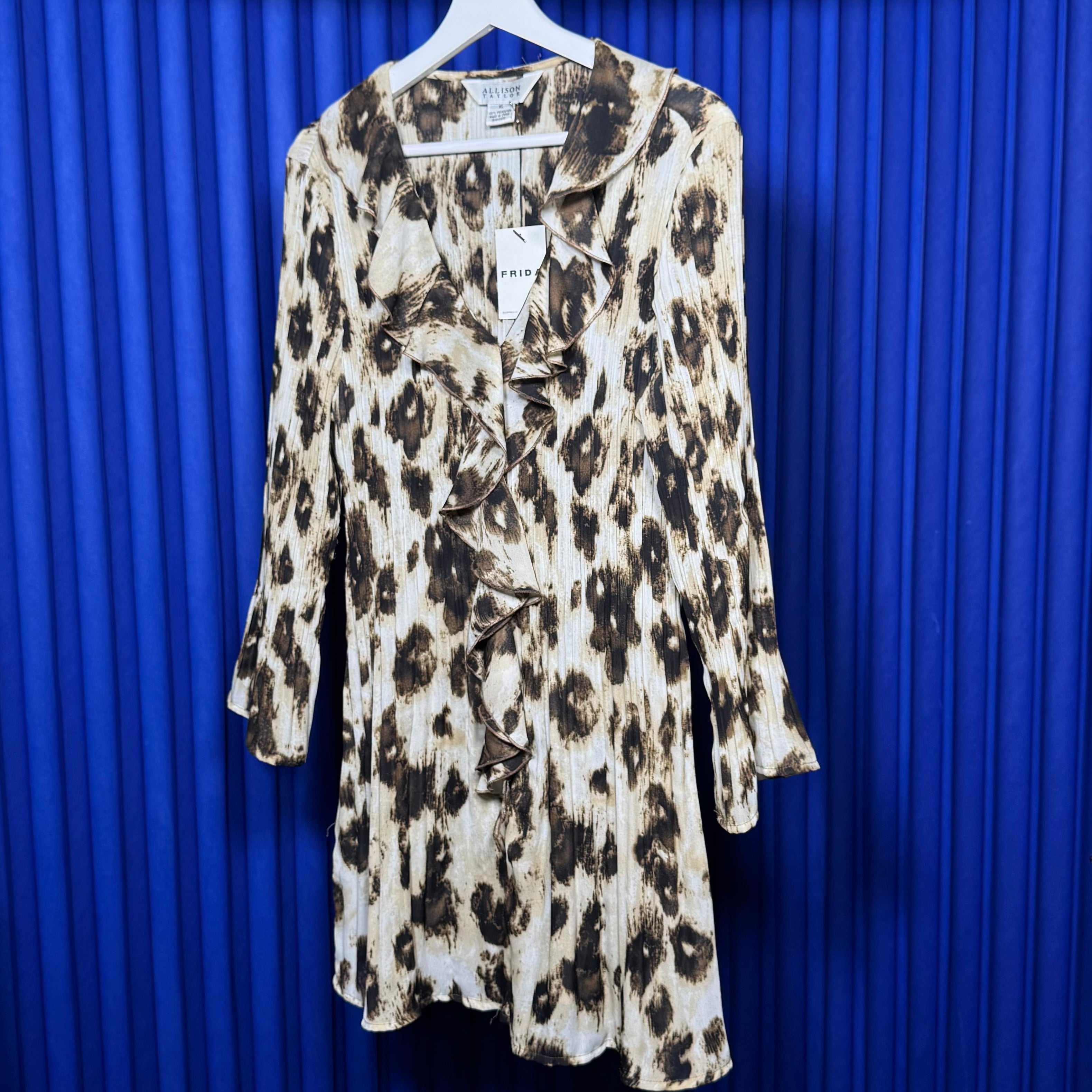 Allison Taylor Animal Print Blouse