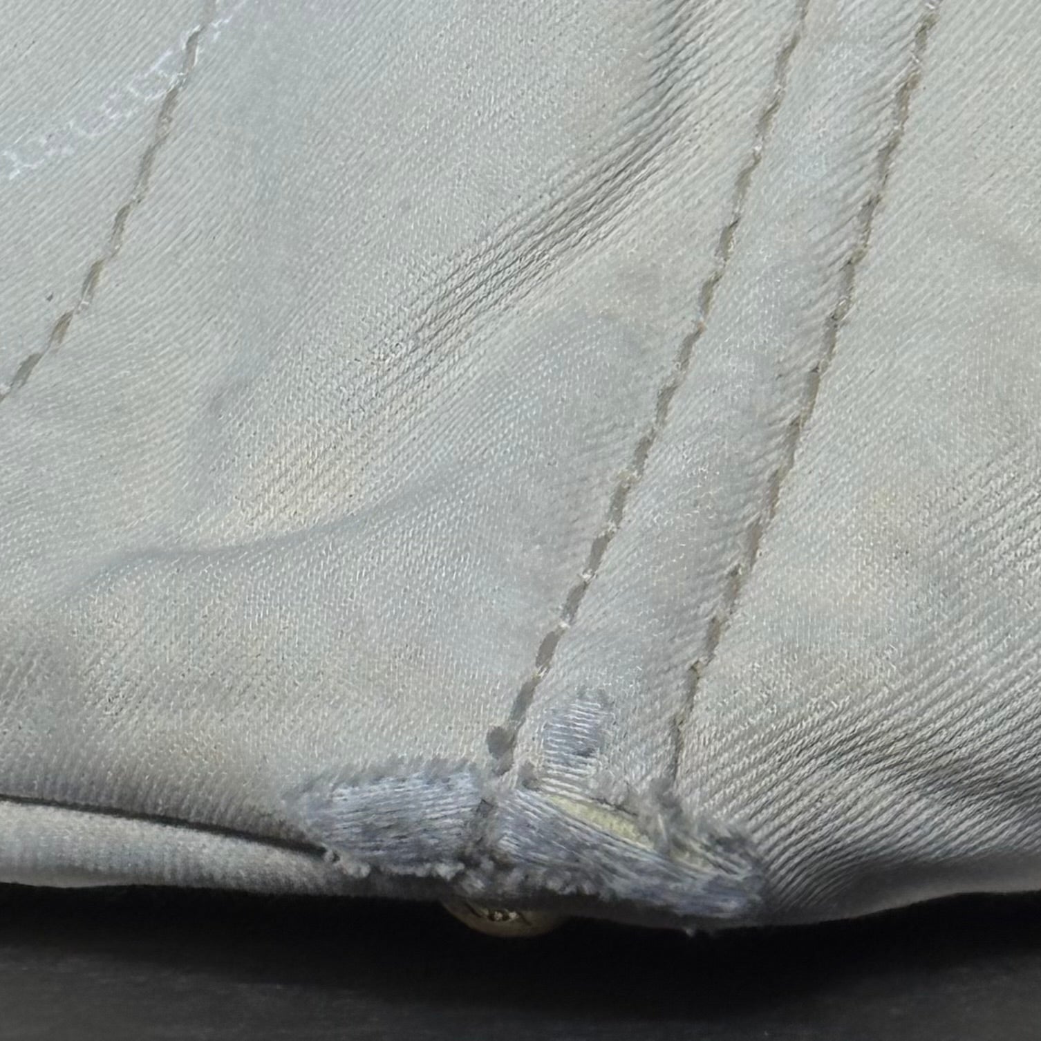 PRADA CANAPA CANVAS TOTE BAG (AS IS)