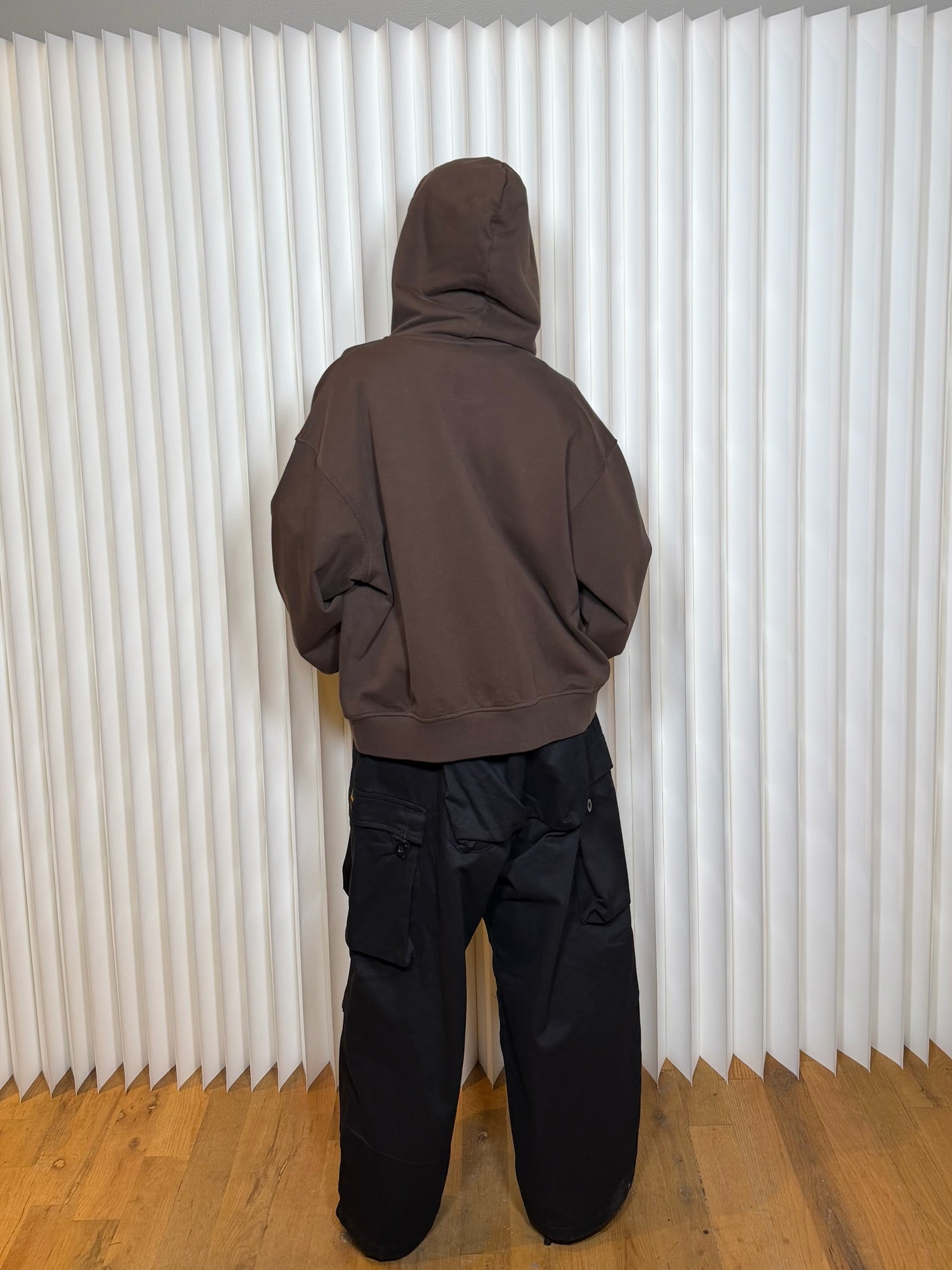 Casa De Lipa Dark Brown NY Zip Up Hoodie