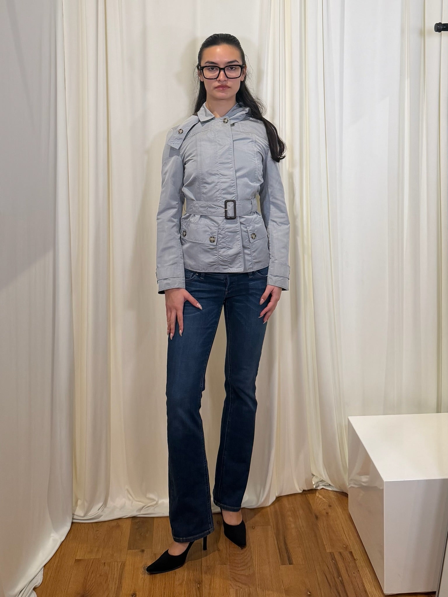 2000s Prada Waterproof Hooded Jacket