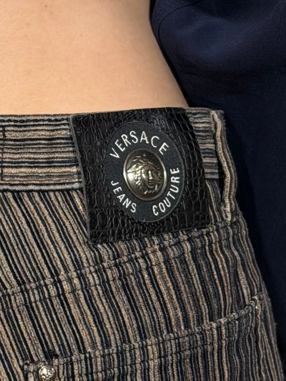 Vintage Versace Jeans Couture Corduroy Retro Pants