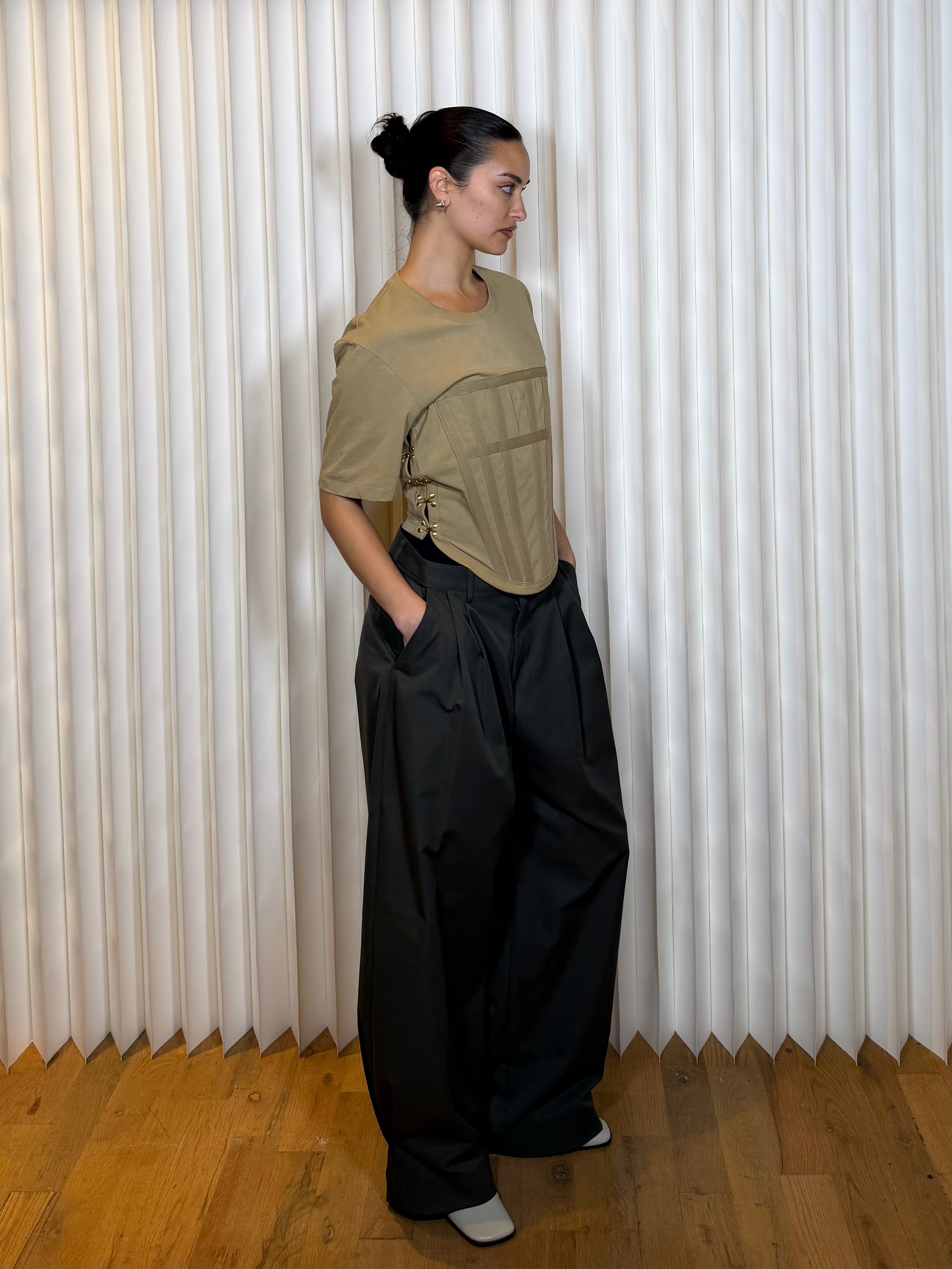 Dion Lee Corset Crewneck Top