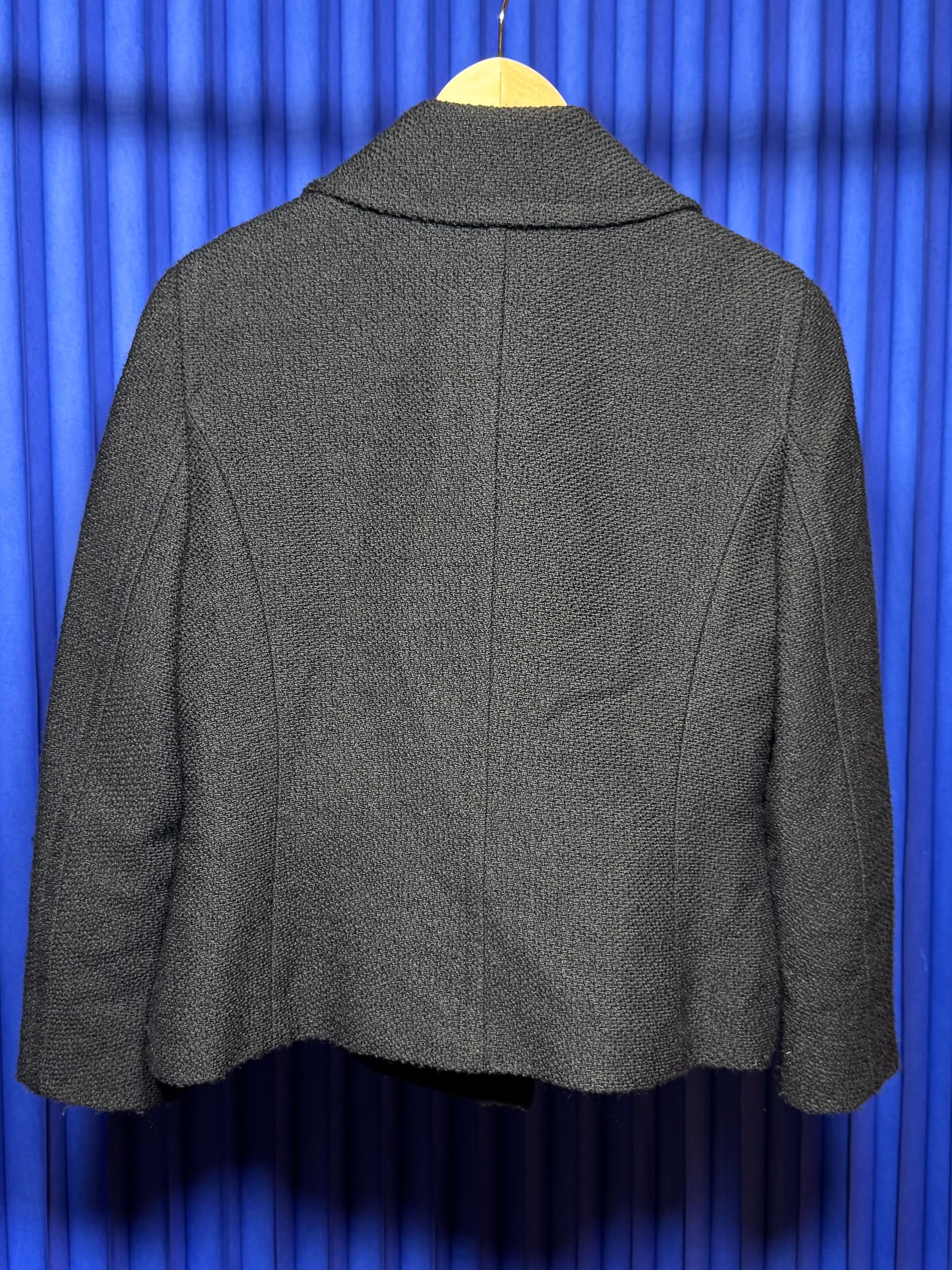 ESCADA DOUBLE-BREASTED WOOL JACKET