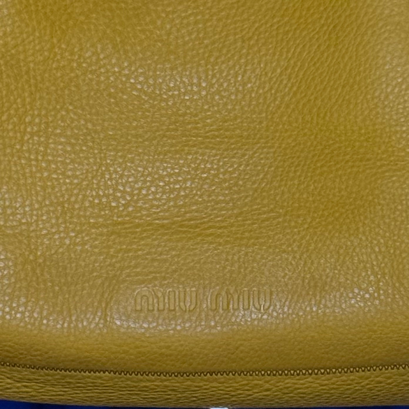MIU MIU LEATHER TOTE/WALLET