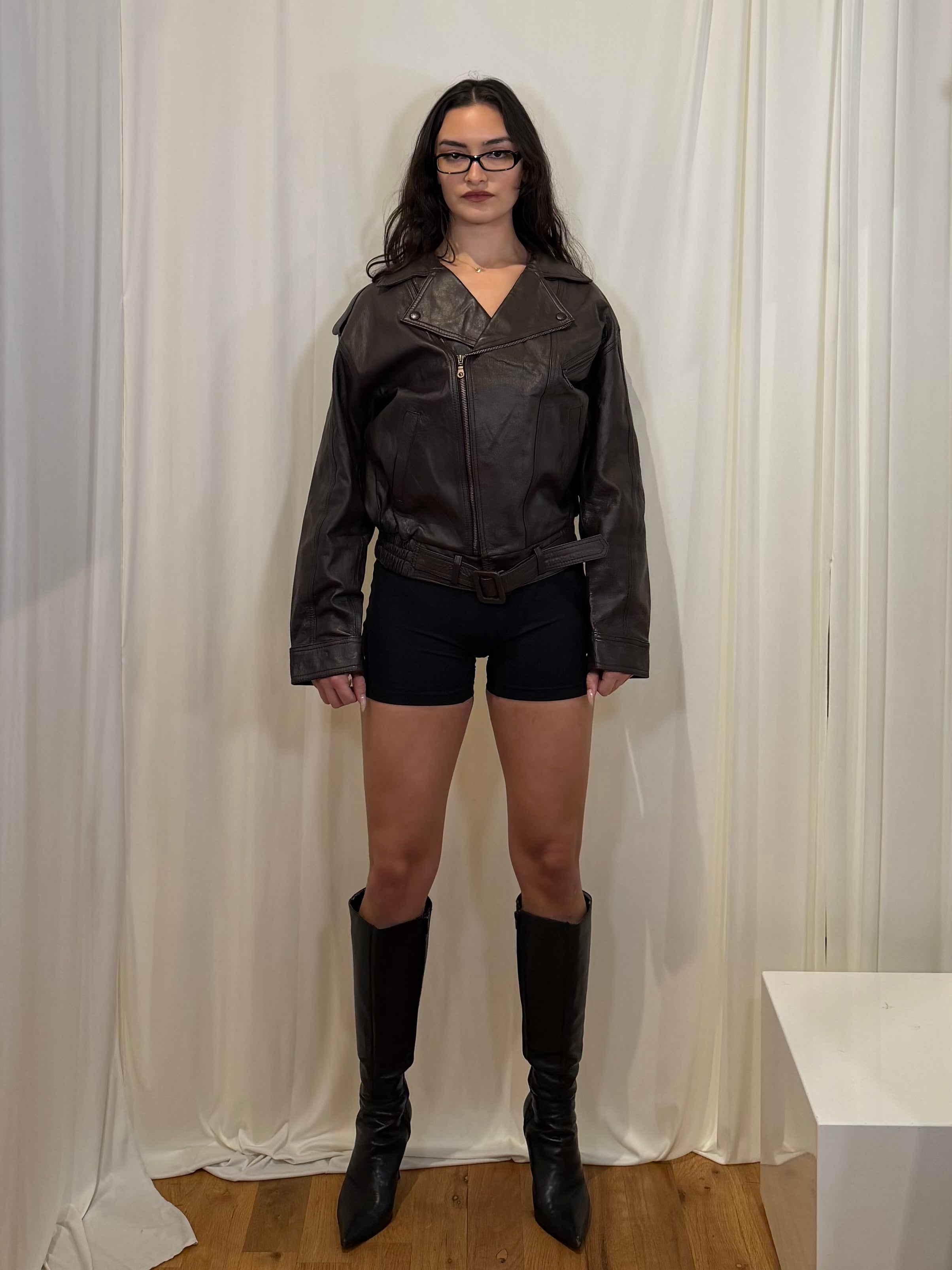 Armani Jeans Leather Jacket