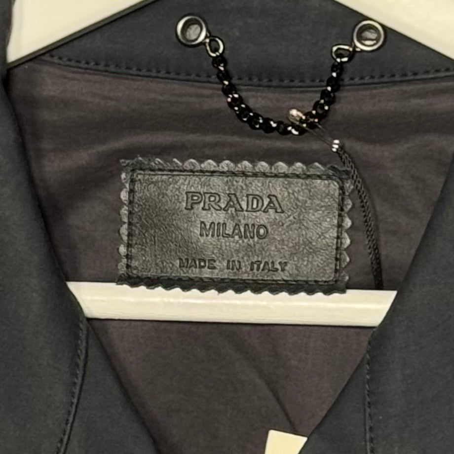 PRADA COTTON SHORT COAT