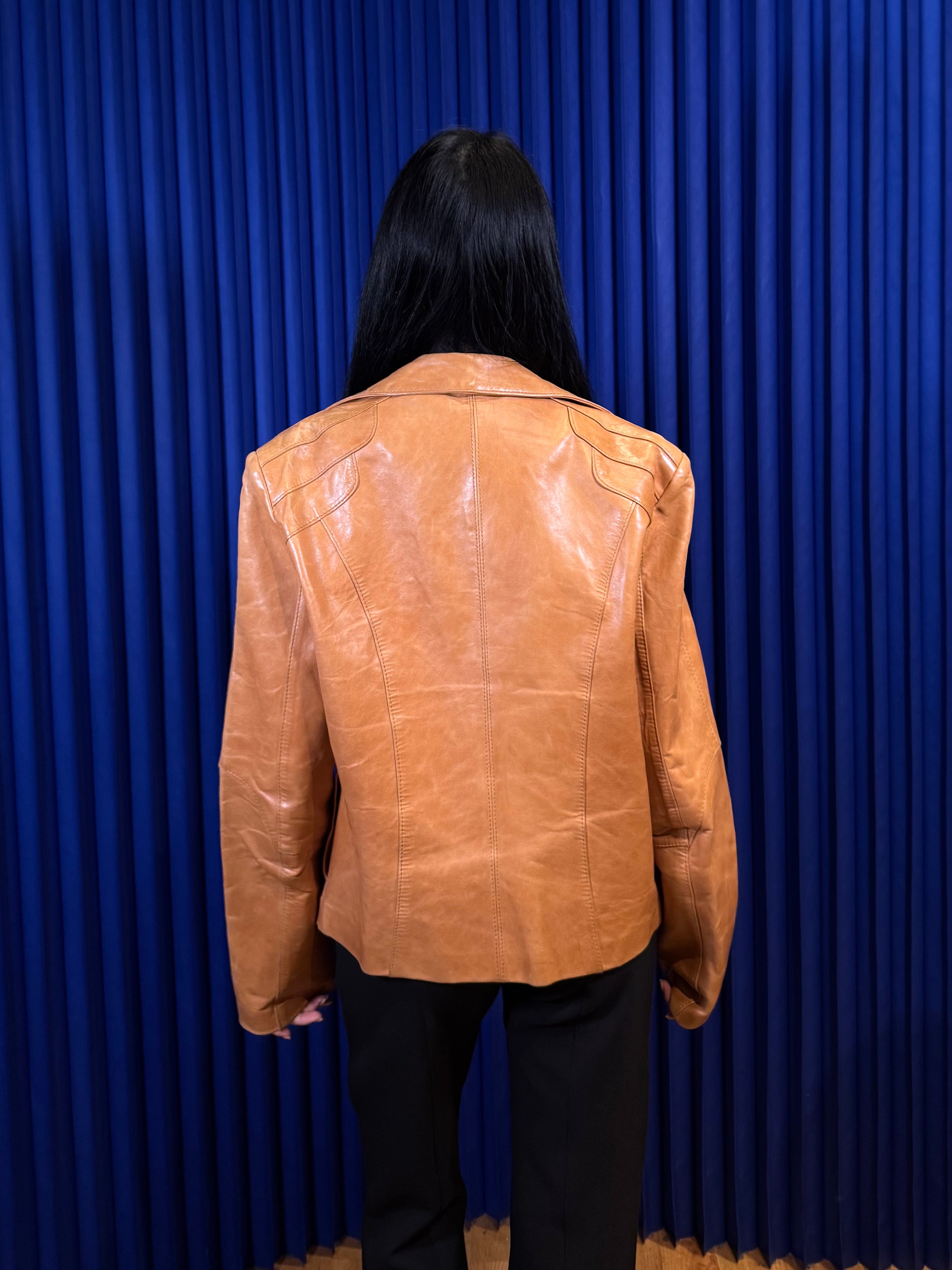 Casablanca Camel Leather Jacket