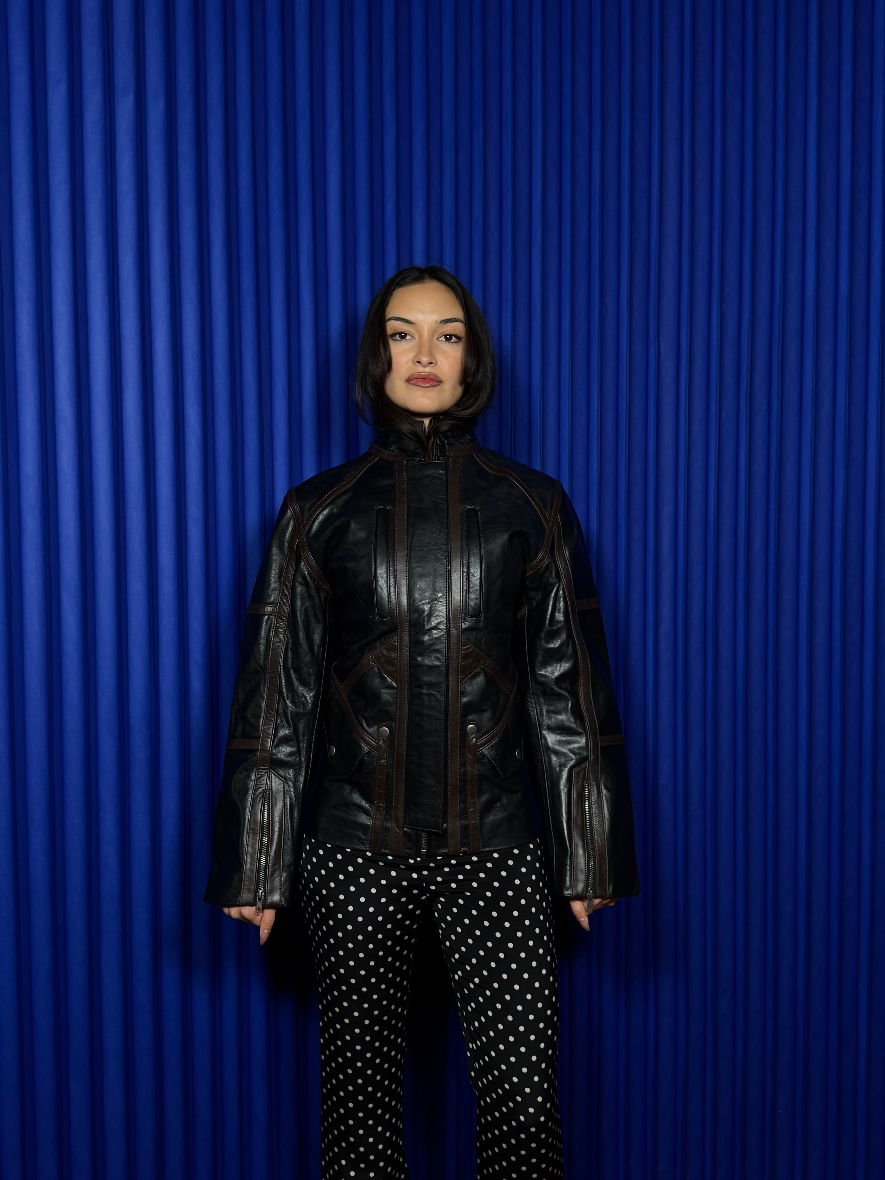 Celeb Leather Jacket ‘Black’