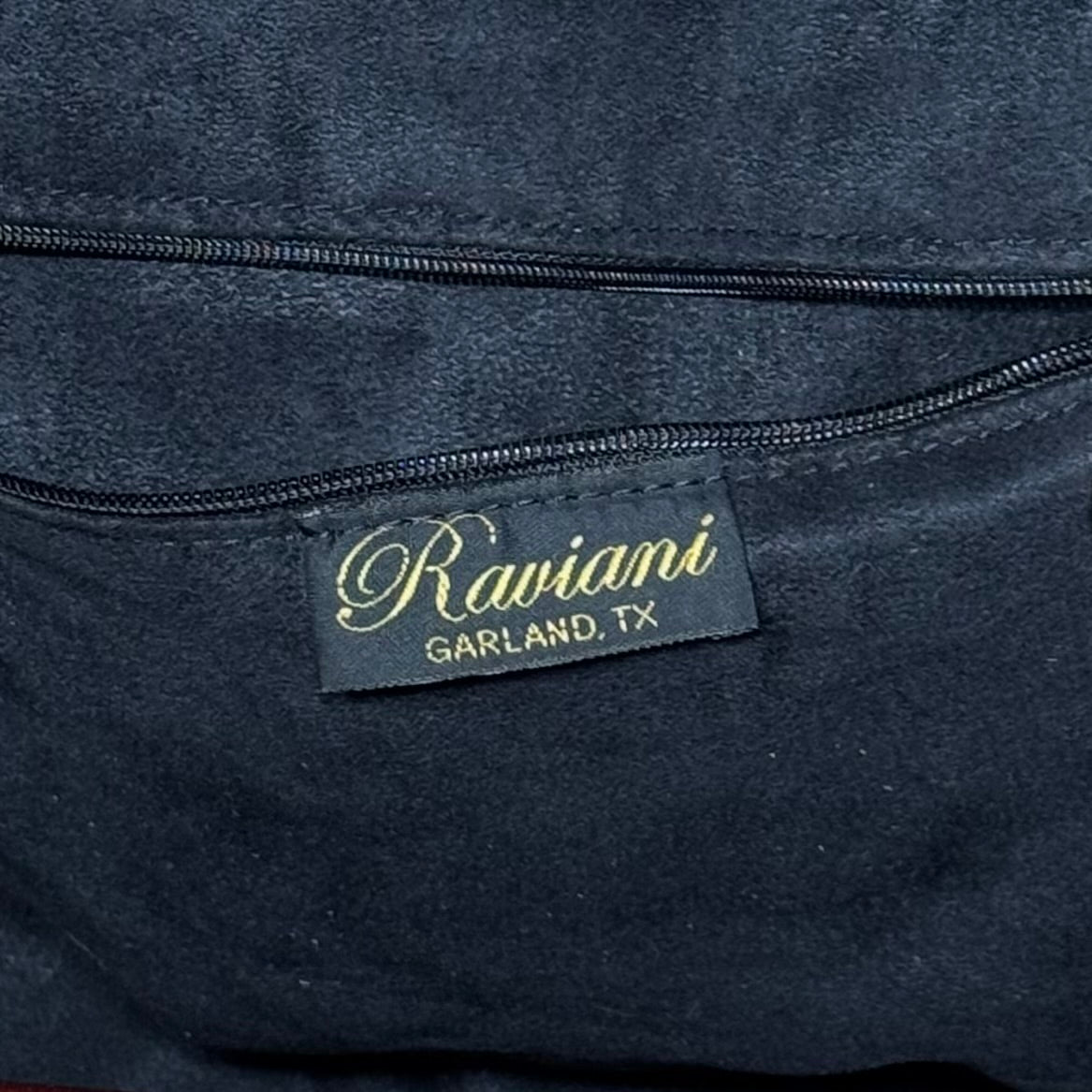 Raviani croc embossed floral leather Duffle