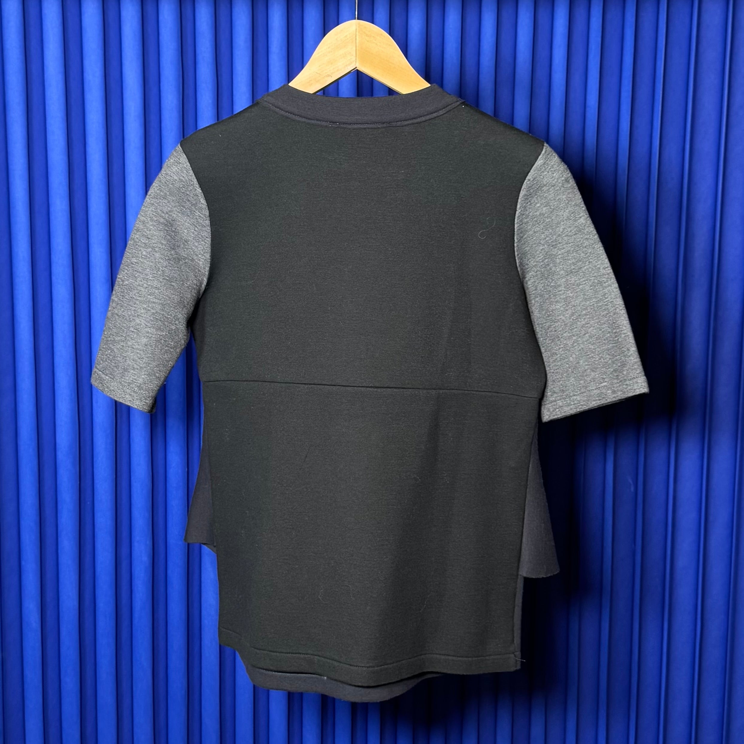MARNI COTTON BLEND PLEATED TOP