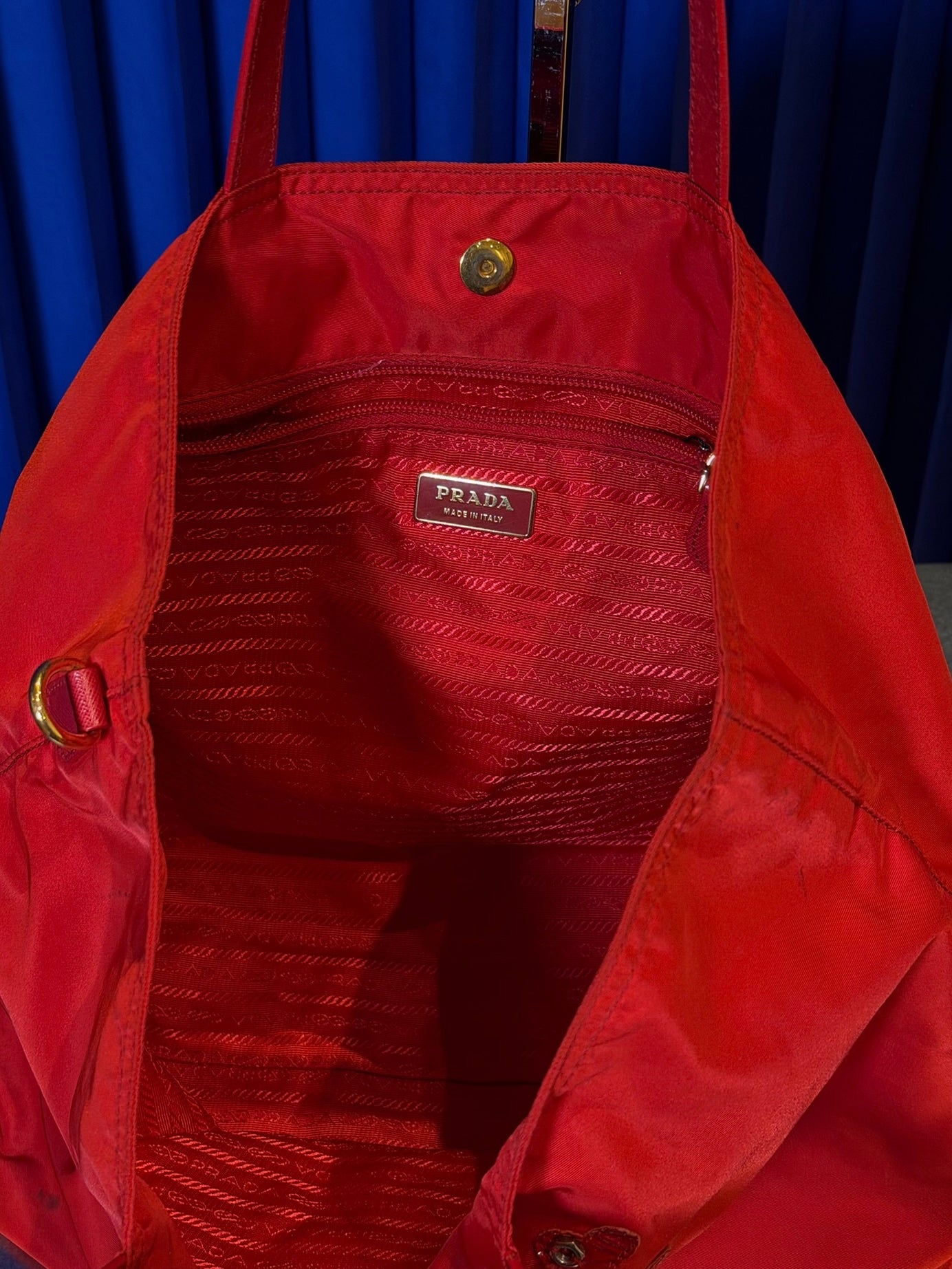 PRADA PANDA HEART TOTE BAG