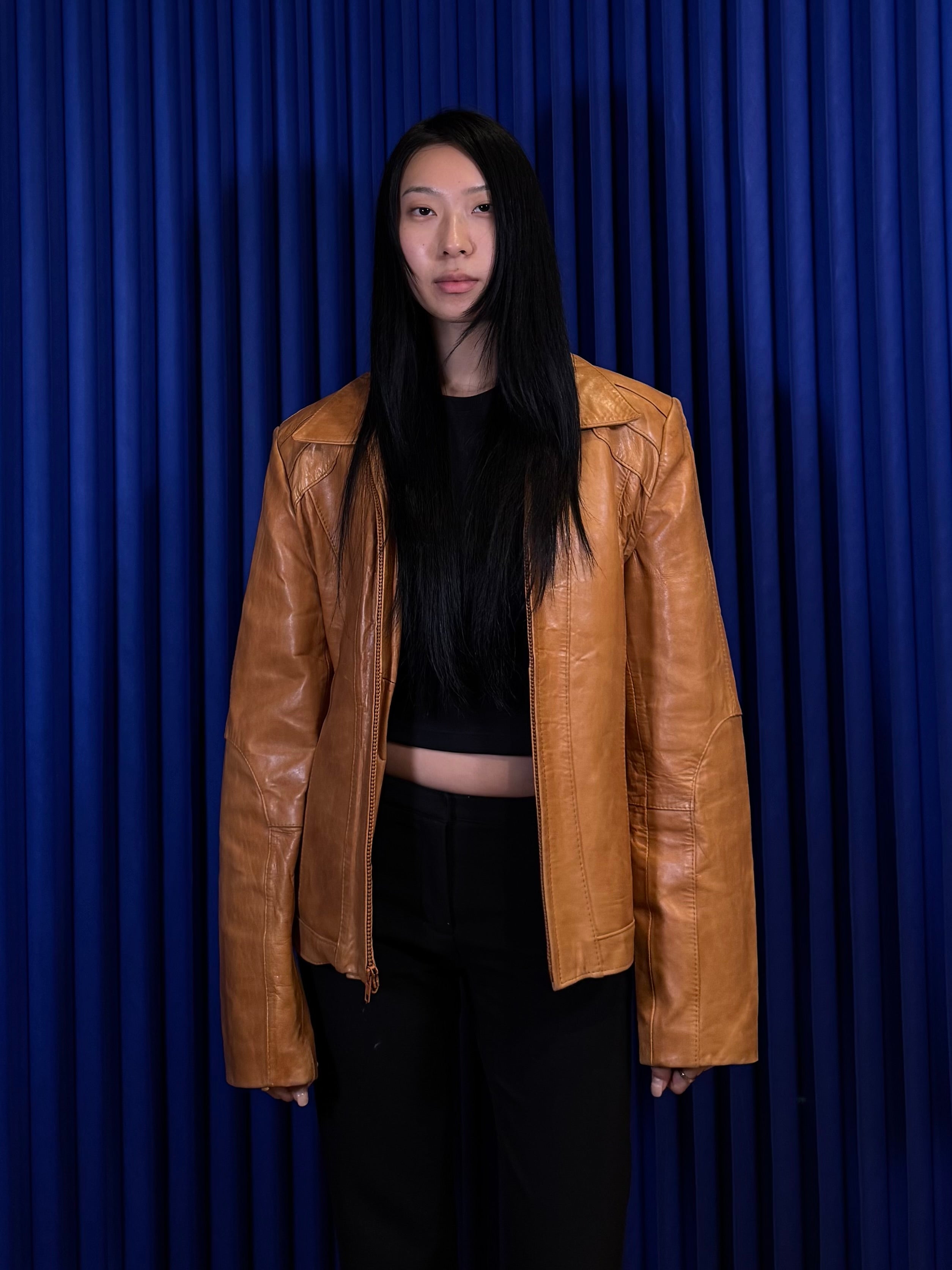 Casablanca Camel Leather Jacket