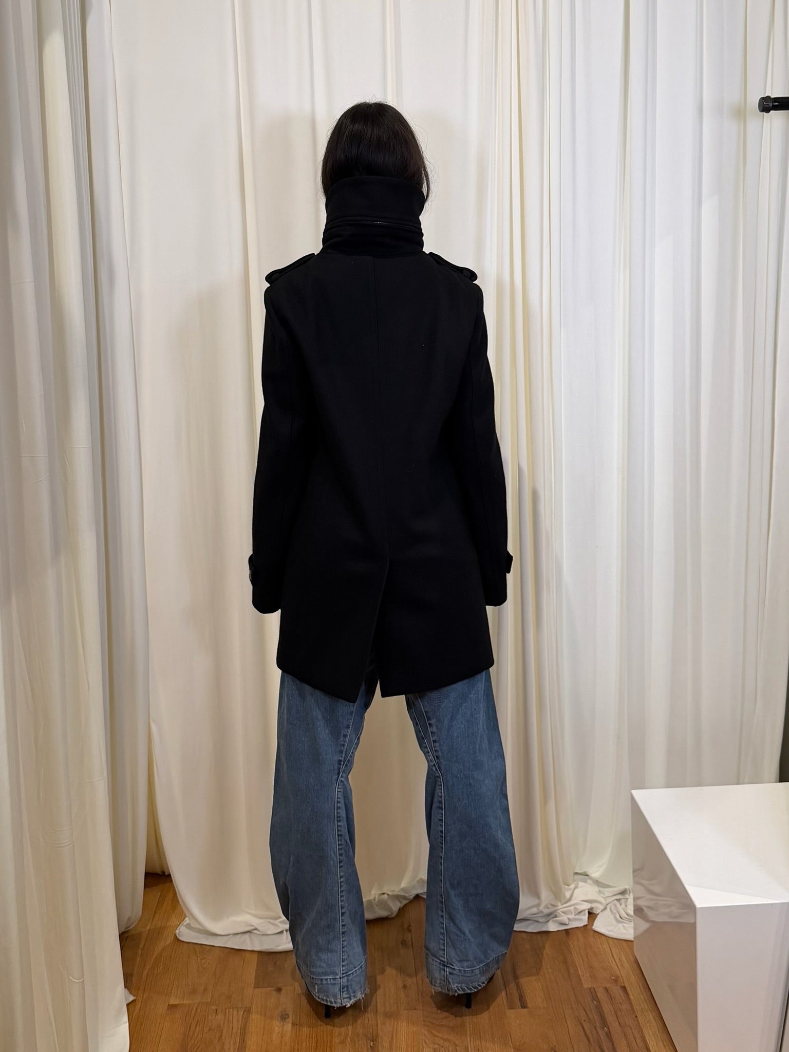 Wooyoungmi Paris Wool High Neck Coat