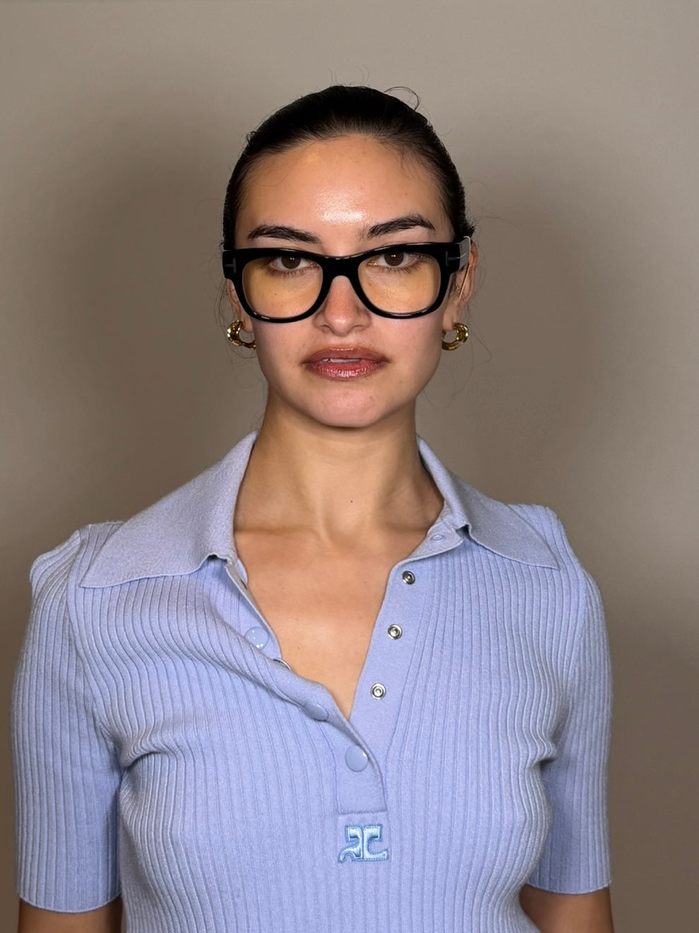 Tom Ford TF5040-B Eco Shiny Black Eyeglasses