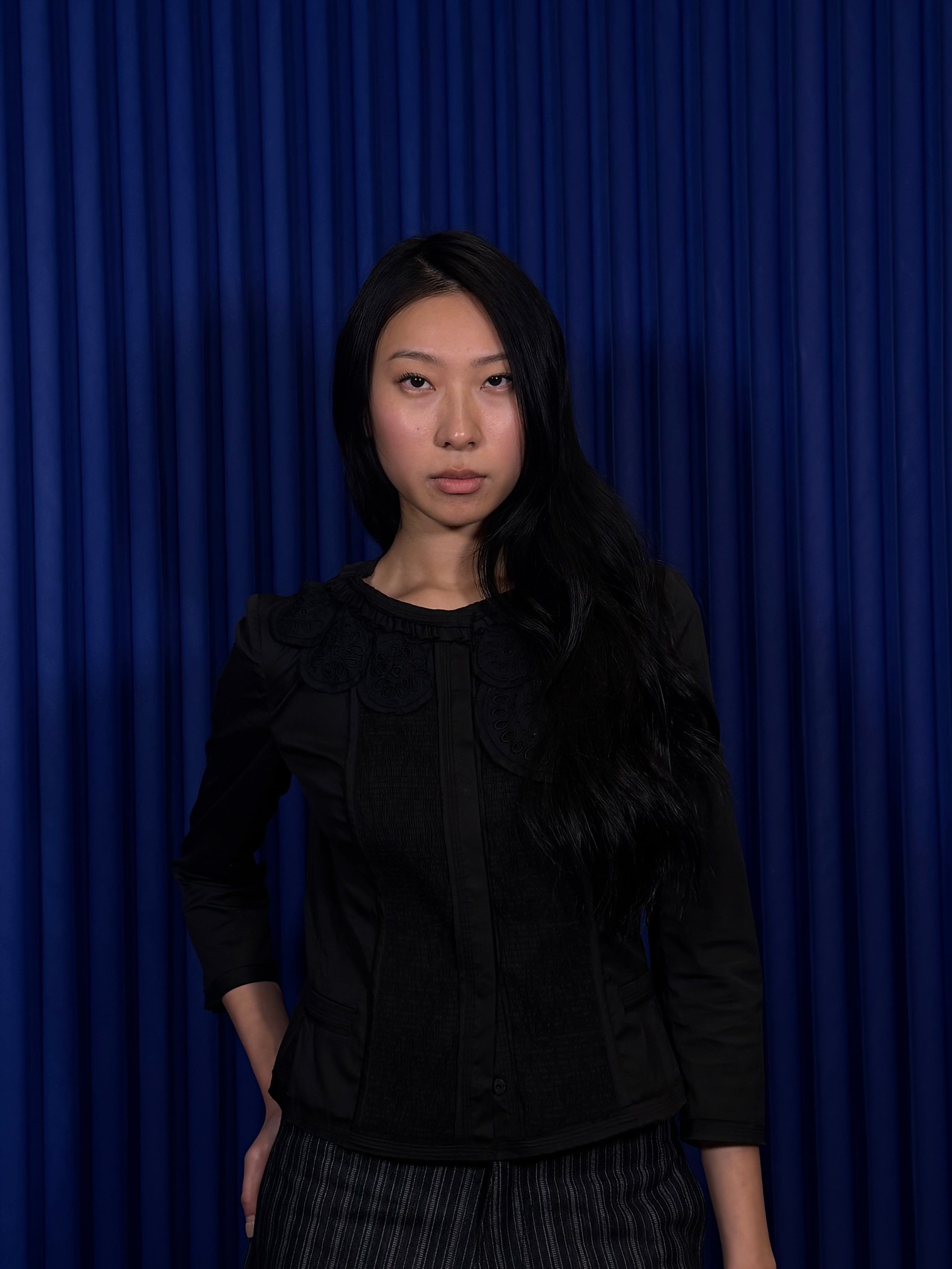 2000s Prada Cotton Blend Lace Jacket ‘Black’