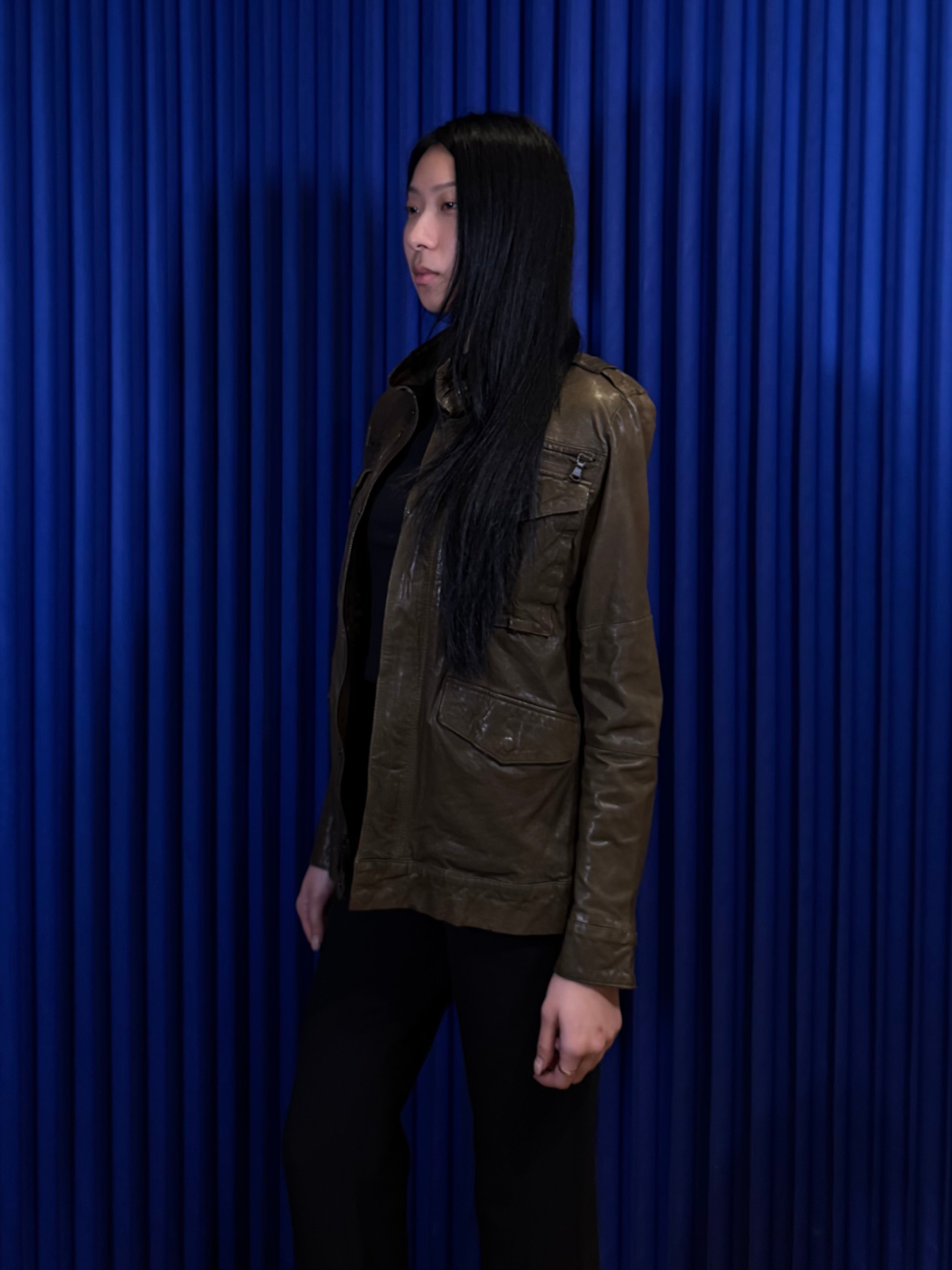 Joe’s Utility Leather Jacket