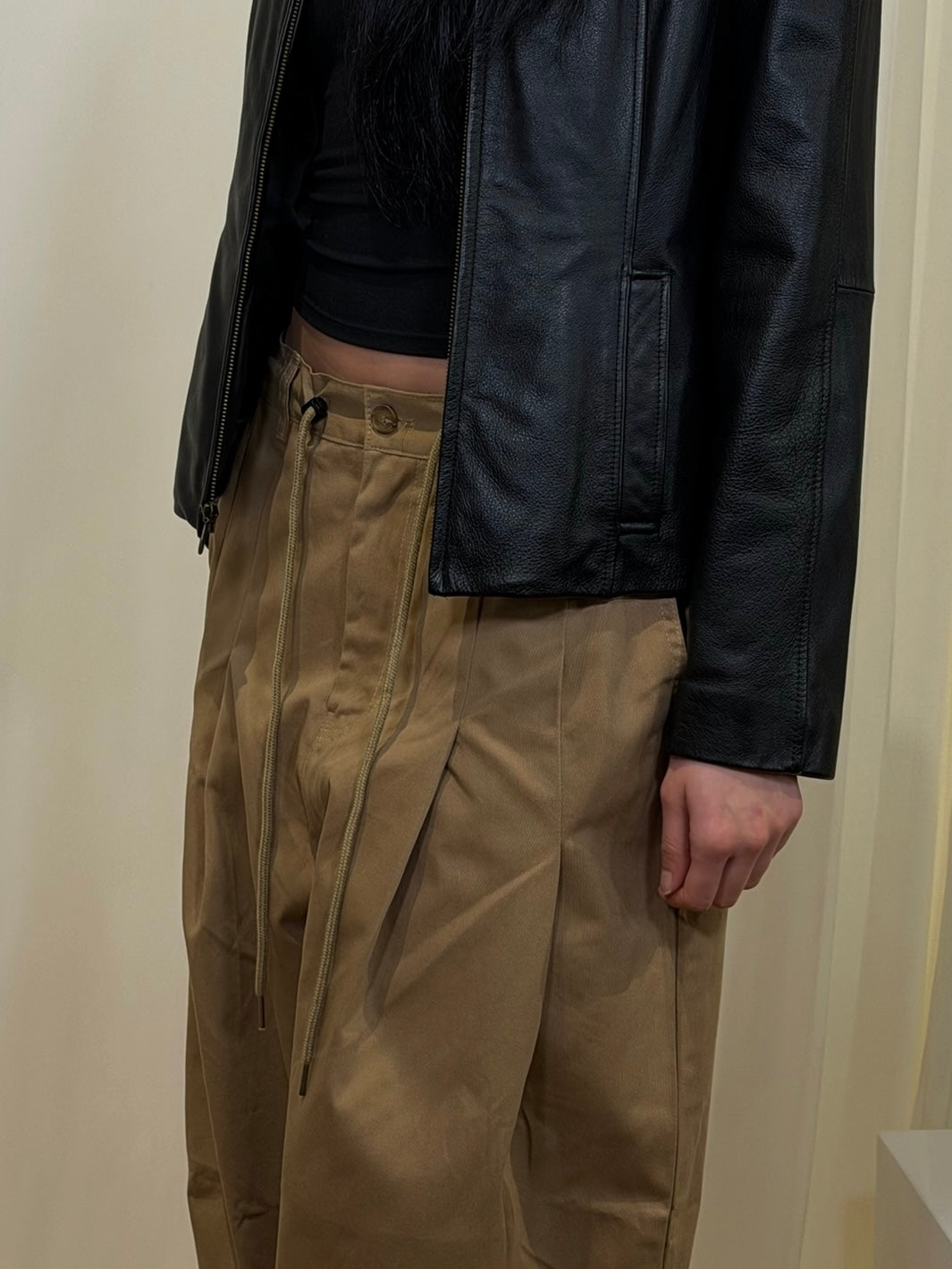 Free Market Costes Pleated Wide Pants