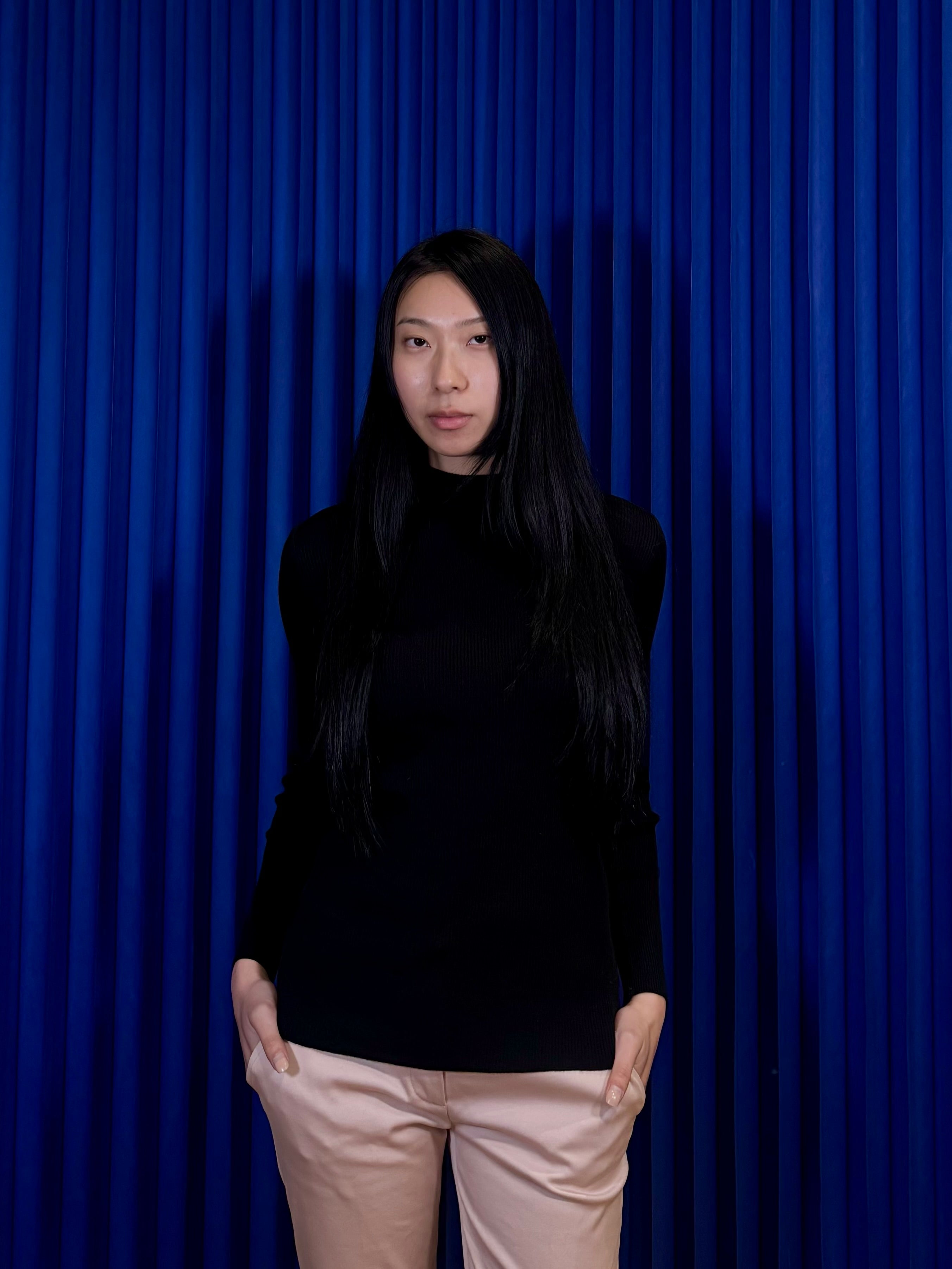 Chanel Boutique Mock-neck Knitted Sweater