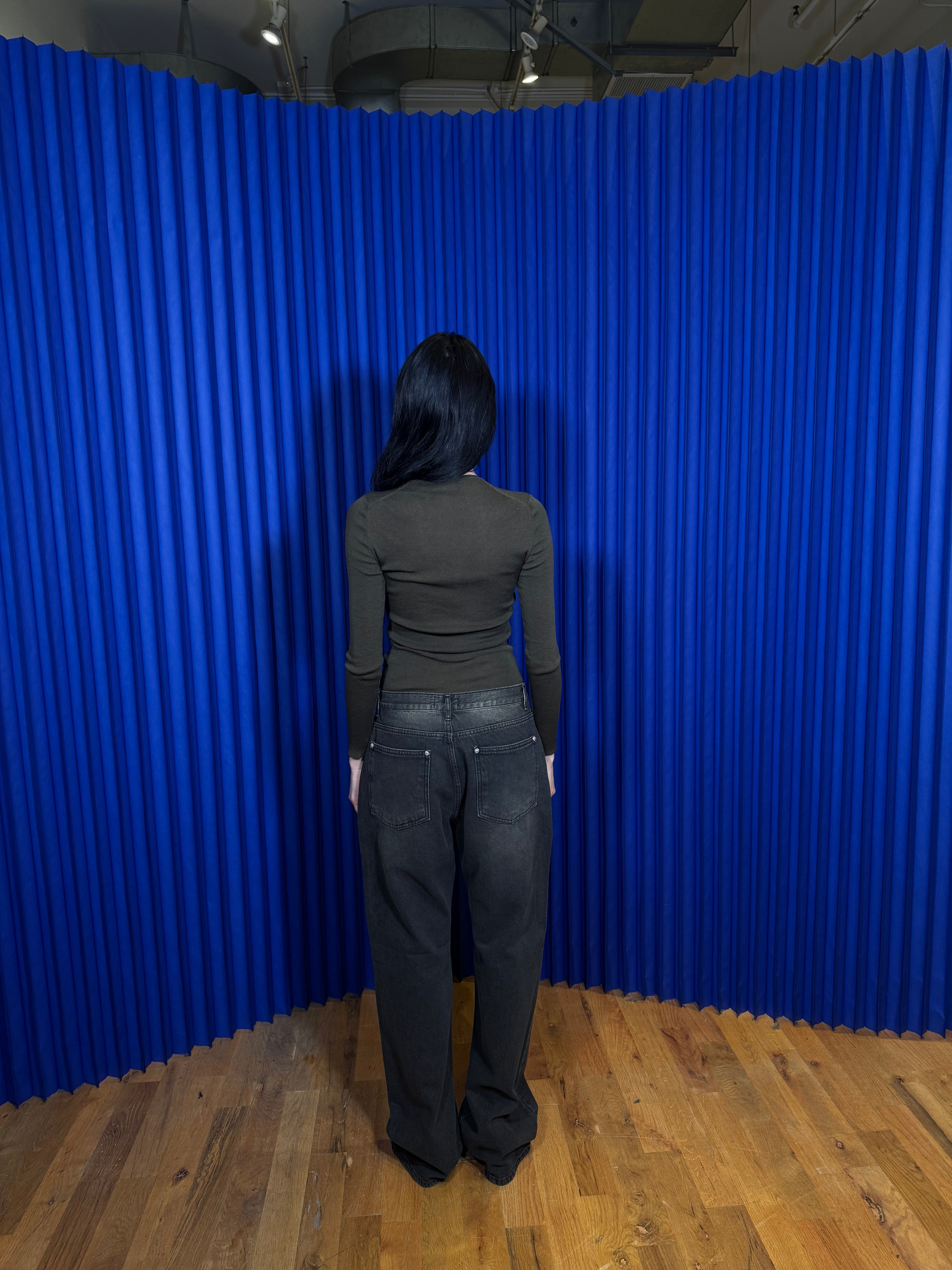 FREE MARKET DOT DIRTY STRAIGHT JEANS