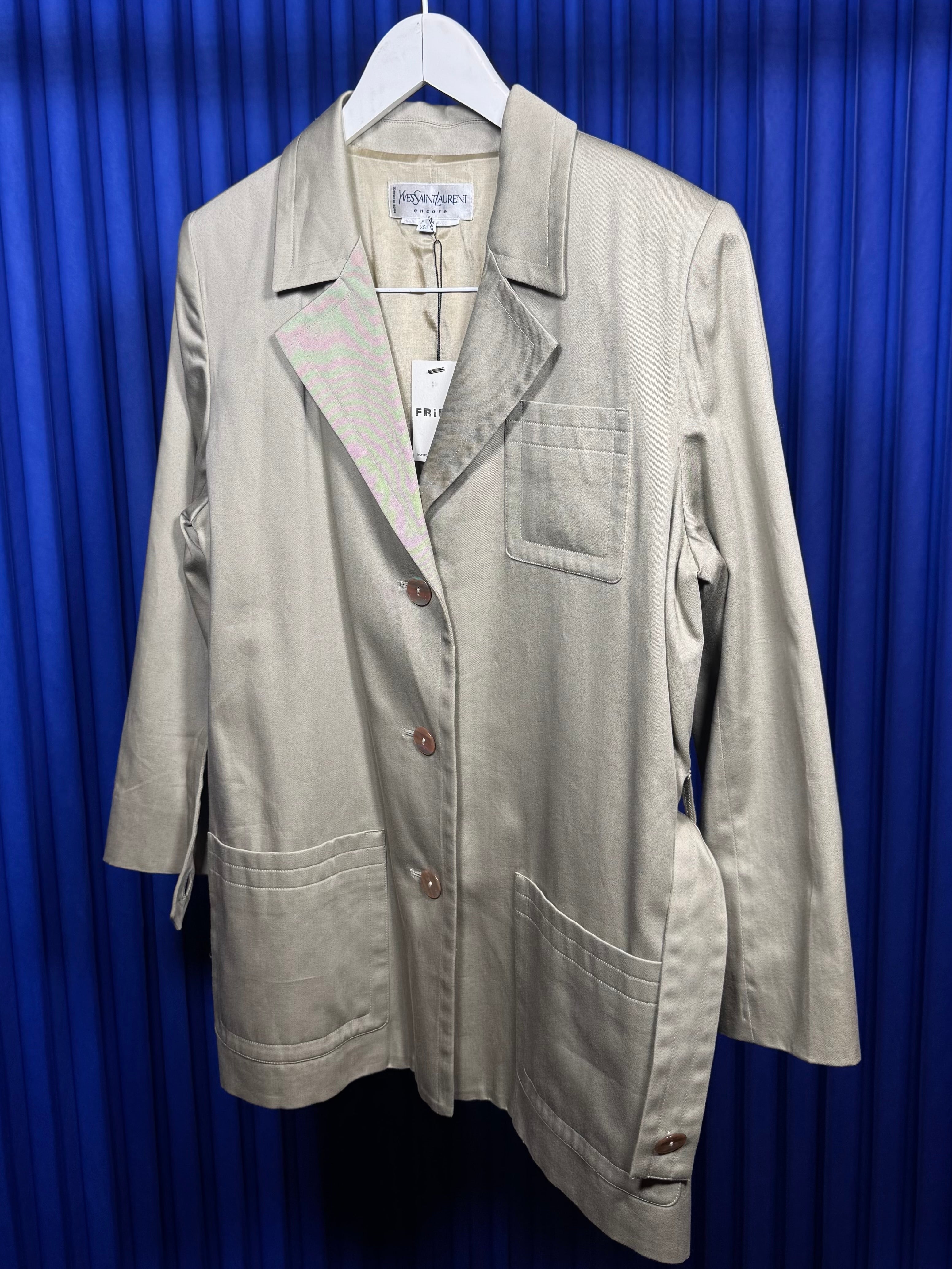 YSL ENCORE BELTED JACKET