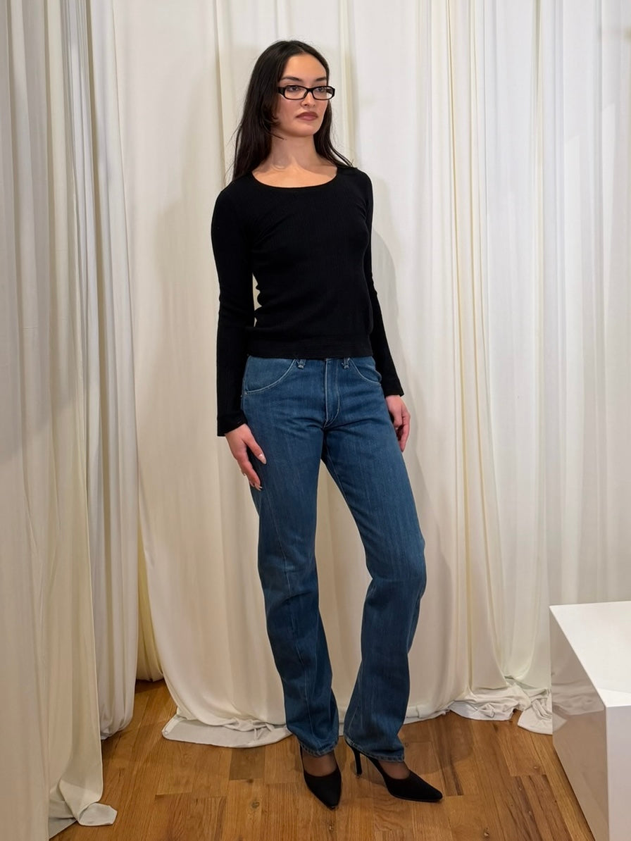 Class Roberto Cavalli Crewneck Top