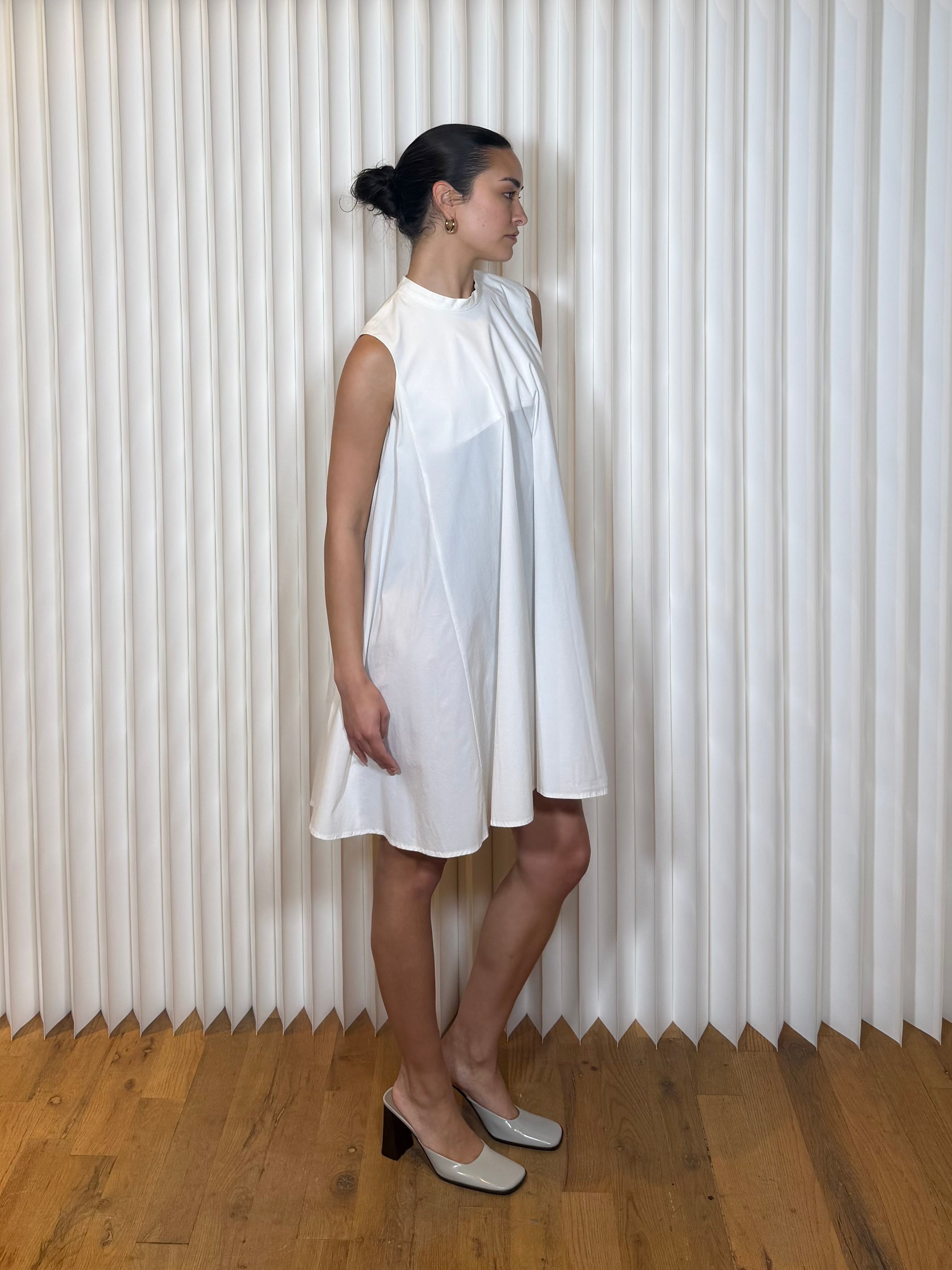 Mihara Yasuhiro Cotton Sleeveless Dress