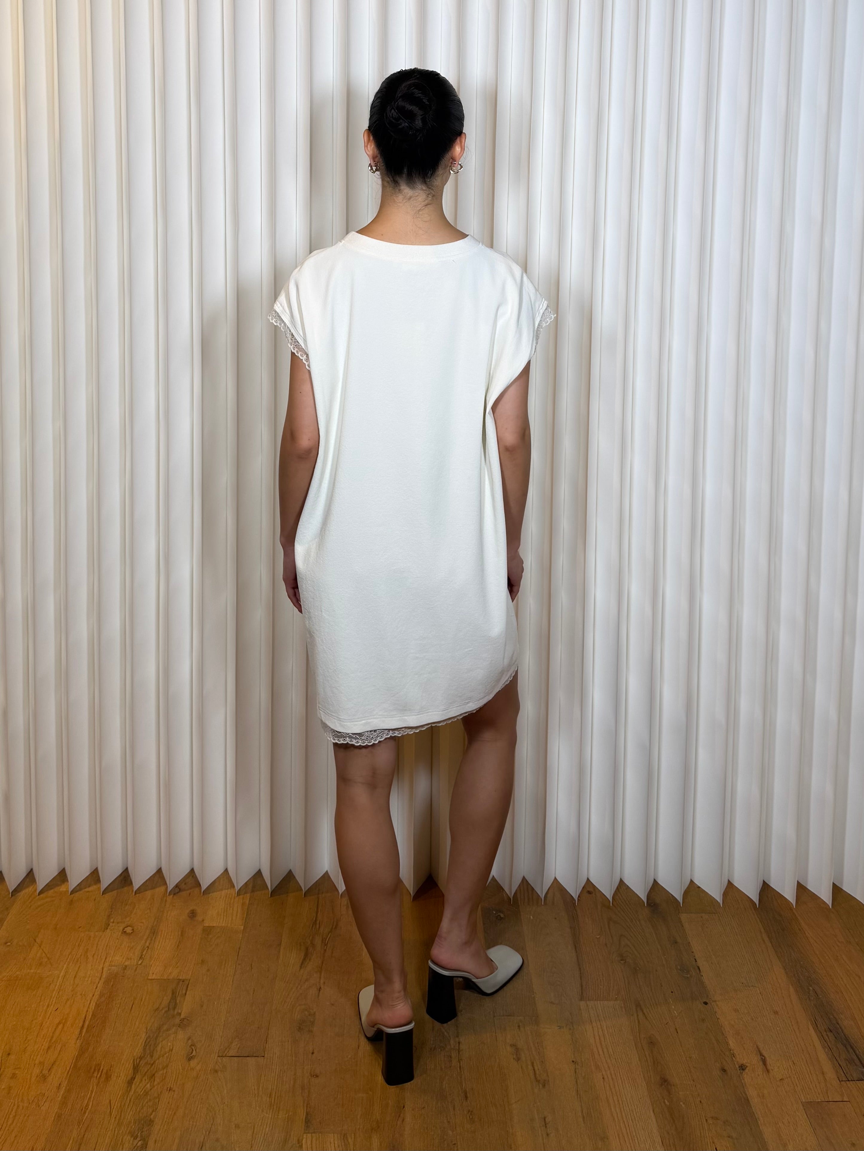 Acne Studios Ecru Sleeveless Dress