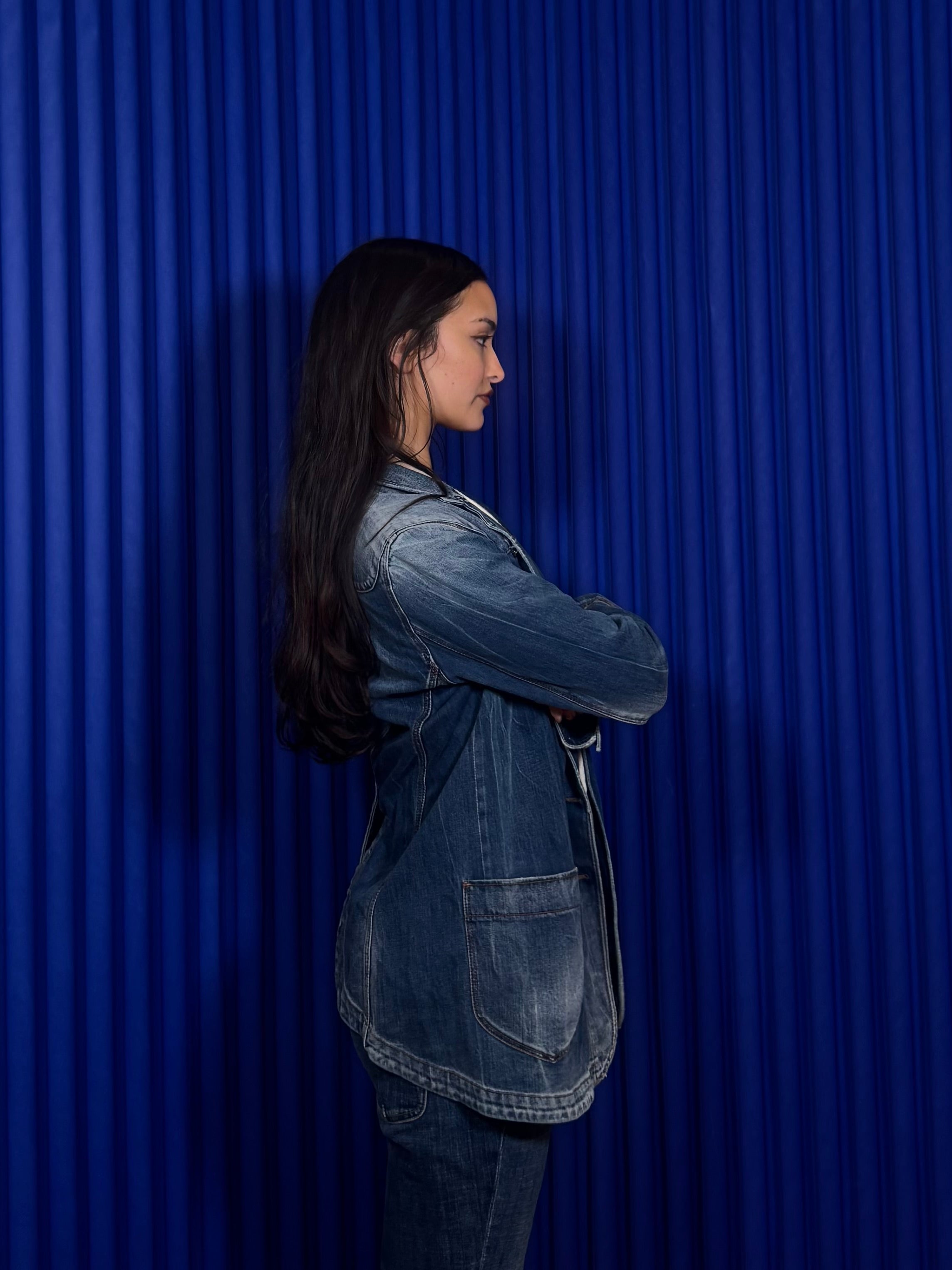 Armani Jeans Denim Blazer