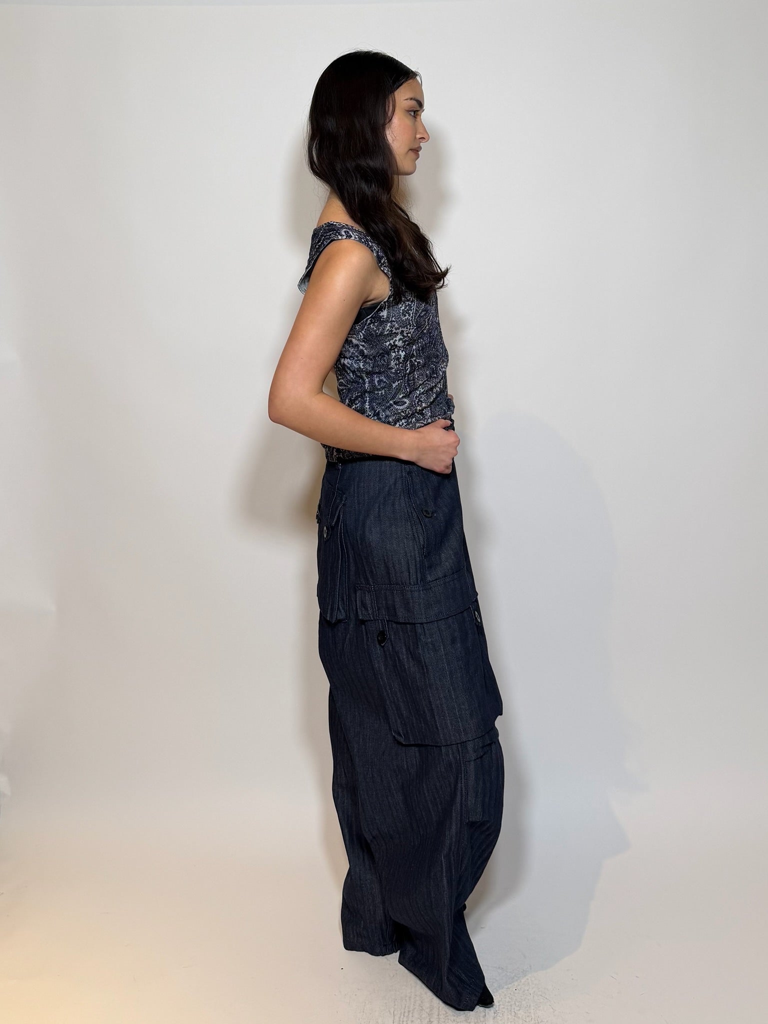 Free Market Cati Dept Monkey Pants ‘Herringbone’