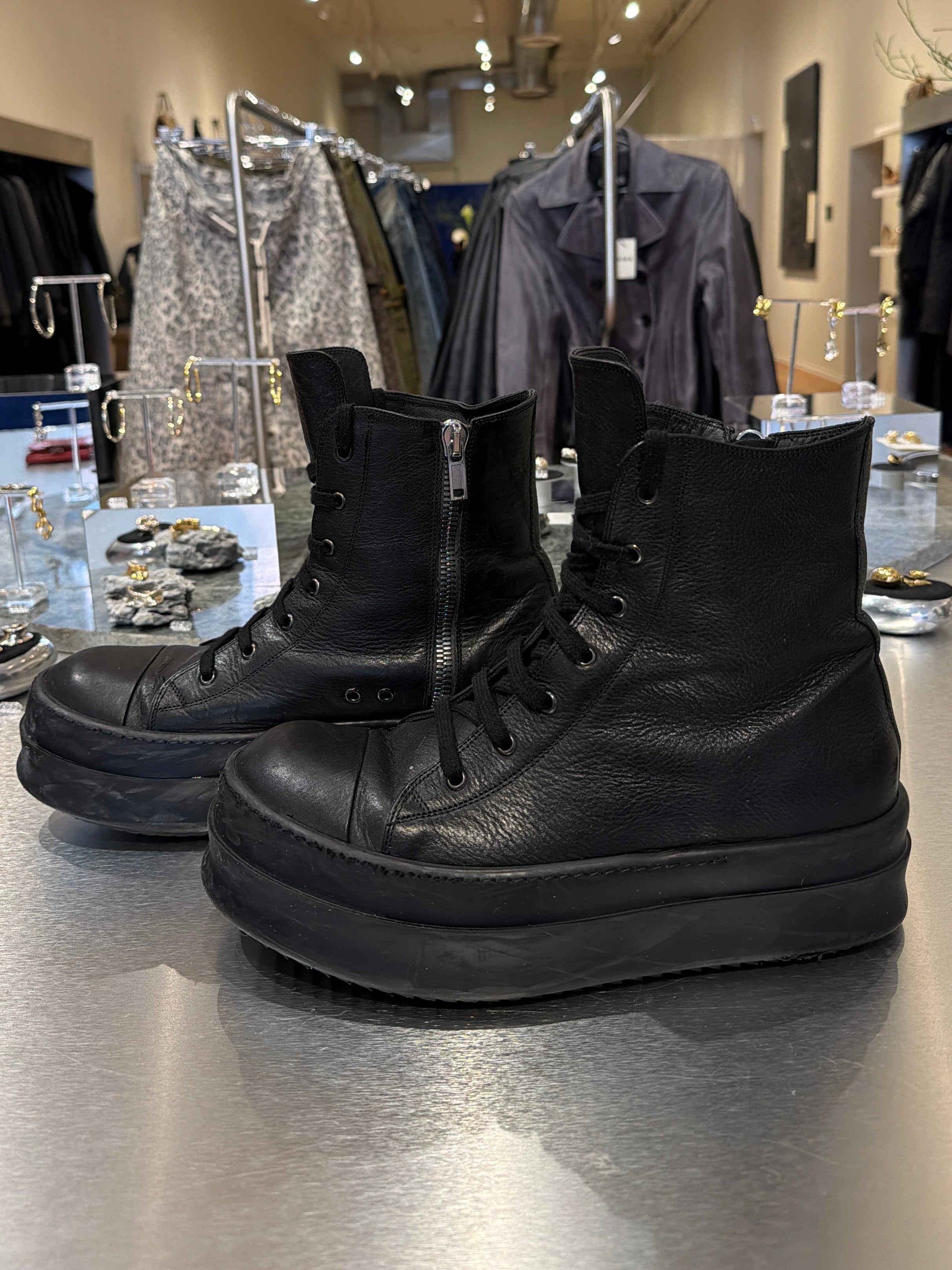RICK OWENS DOUBLE BUMPER RAMONES