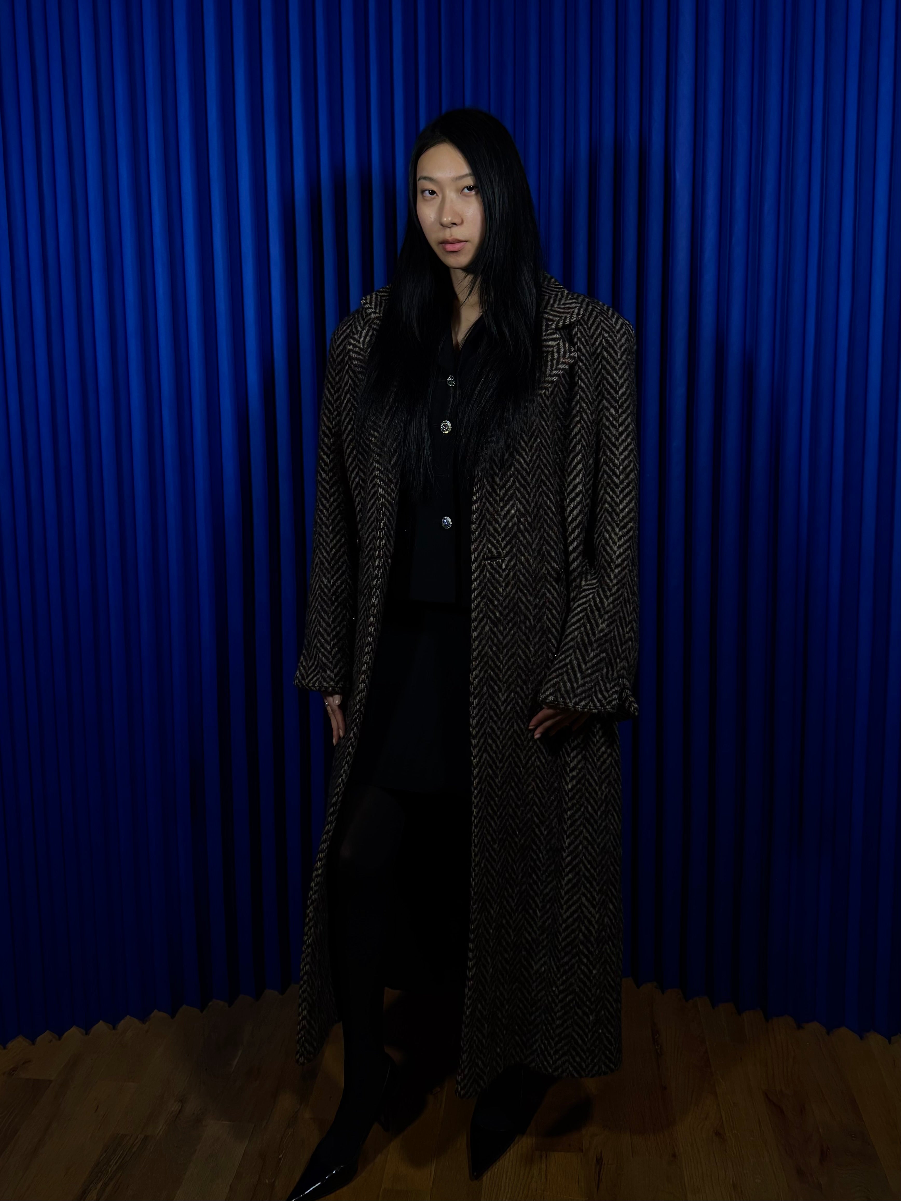 JG Hook Brown Wool Coat