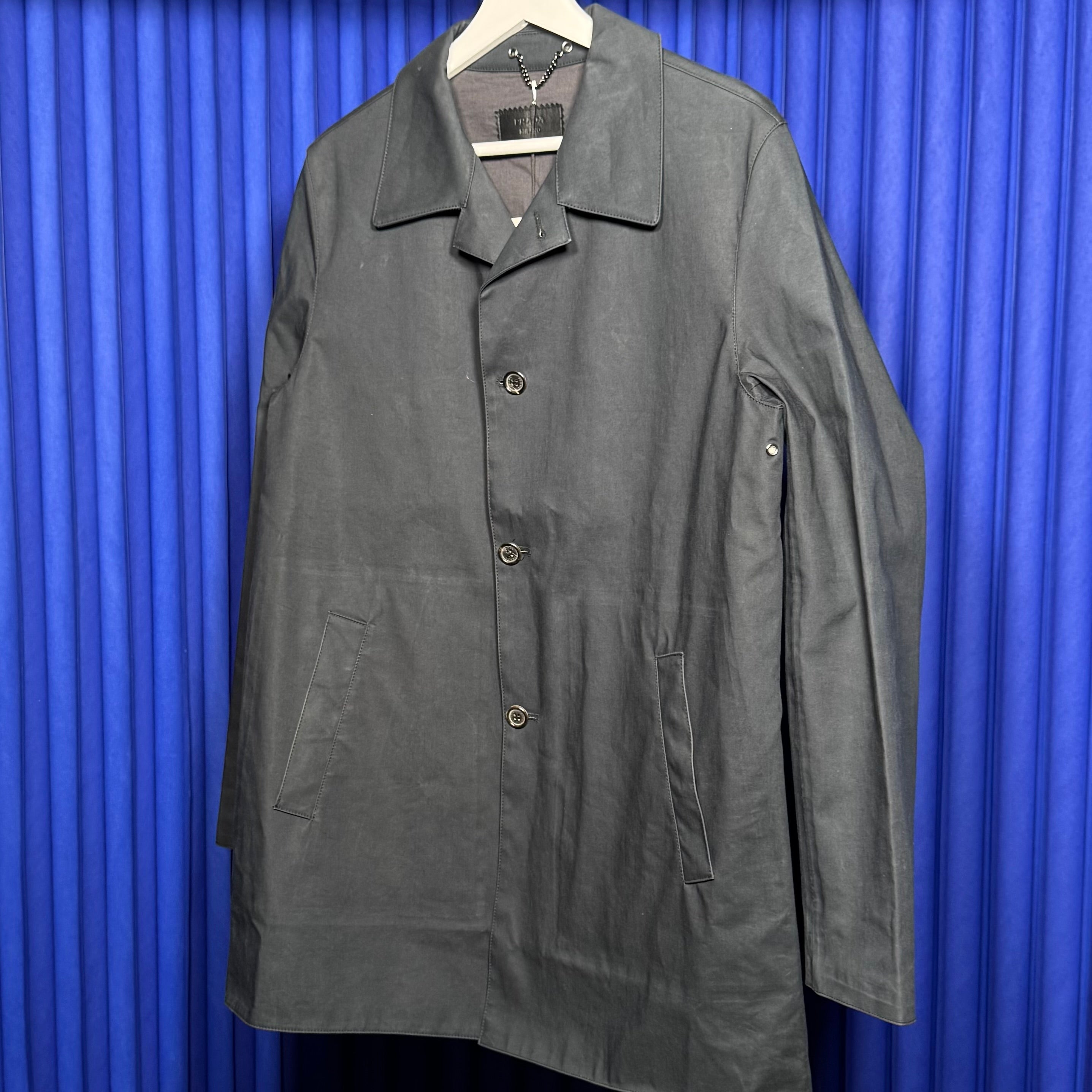 PRADA COTTON SHORT COAT