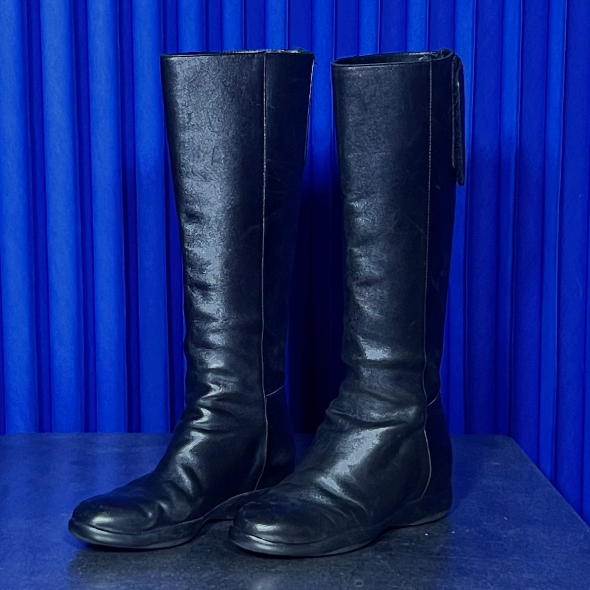 Linea Rossa Equestrian Leather Knee Boots
