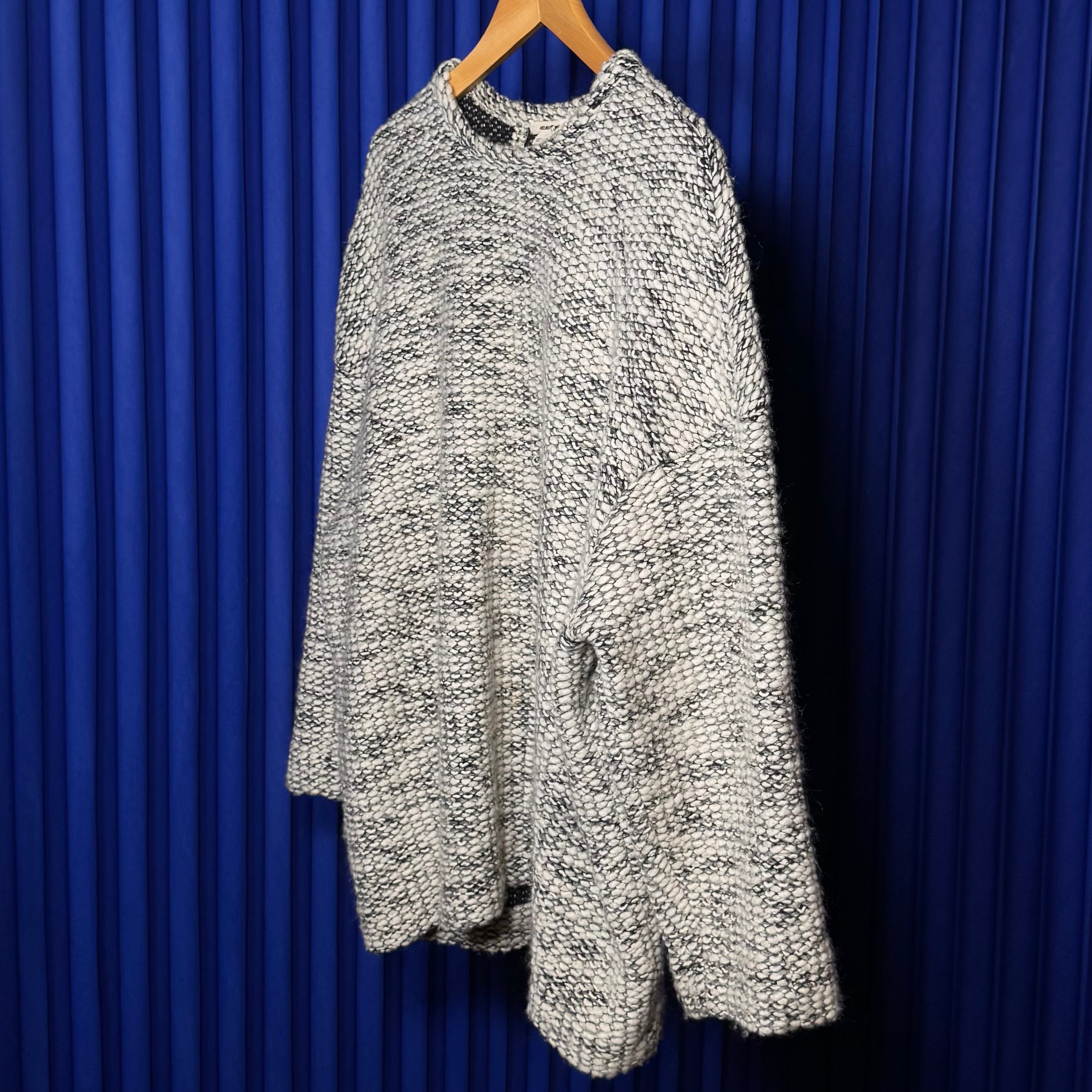 HELMUT LANG OVERSIZED WOOL BLEND SWEATER