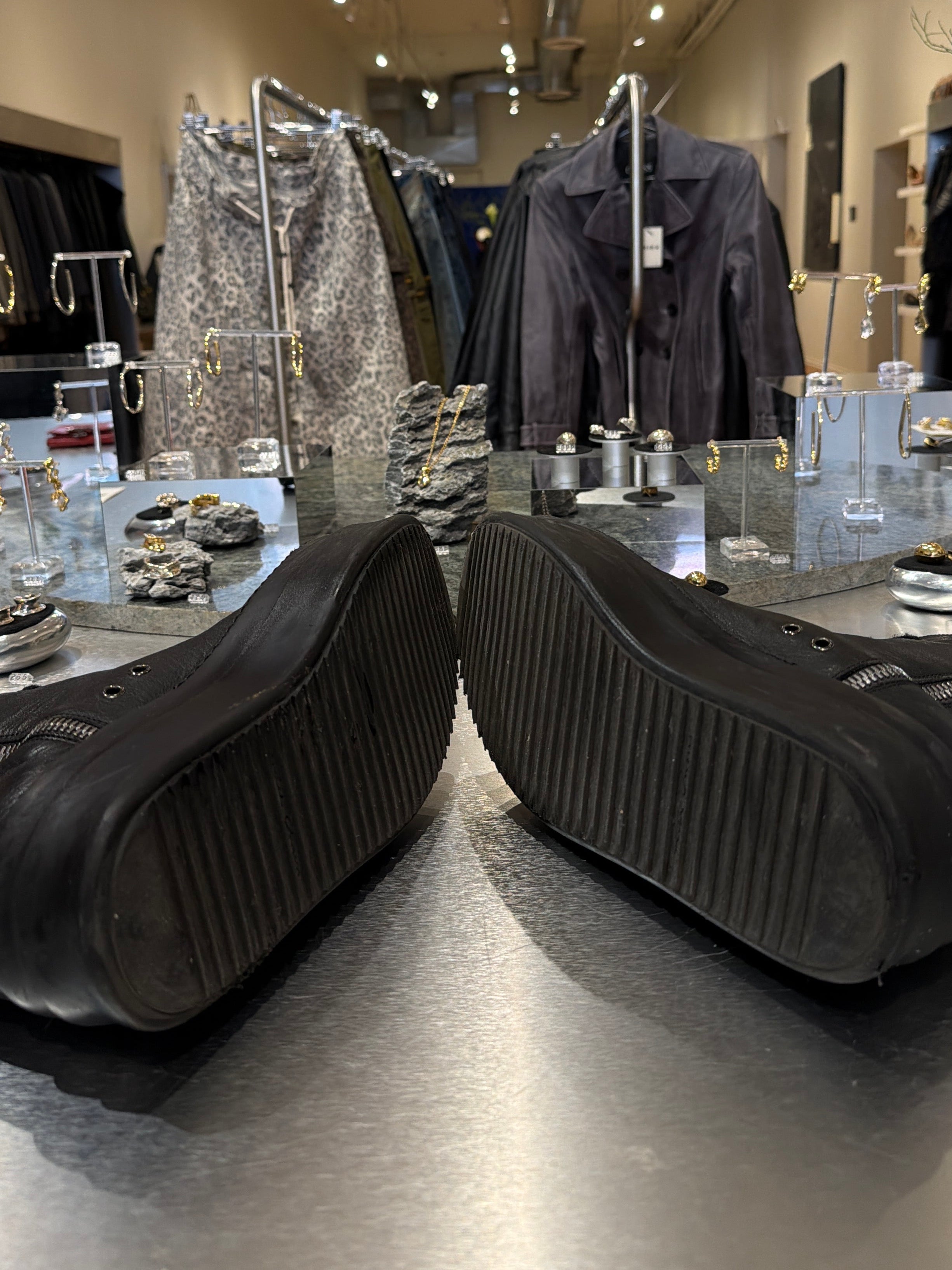 RICK OWENS DOUBLE BUMPER RAMONES
