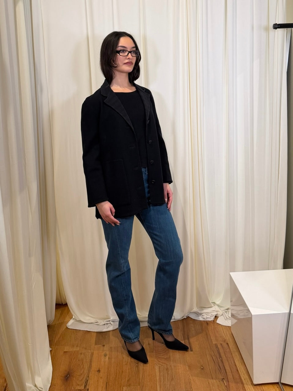 Issey Miyake HAAT Wool Blazer