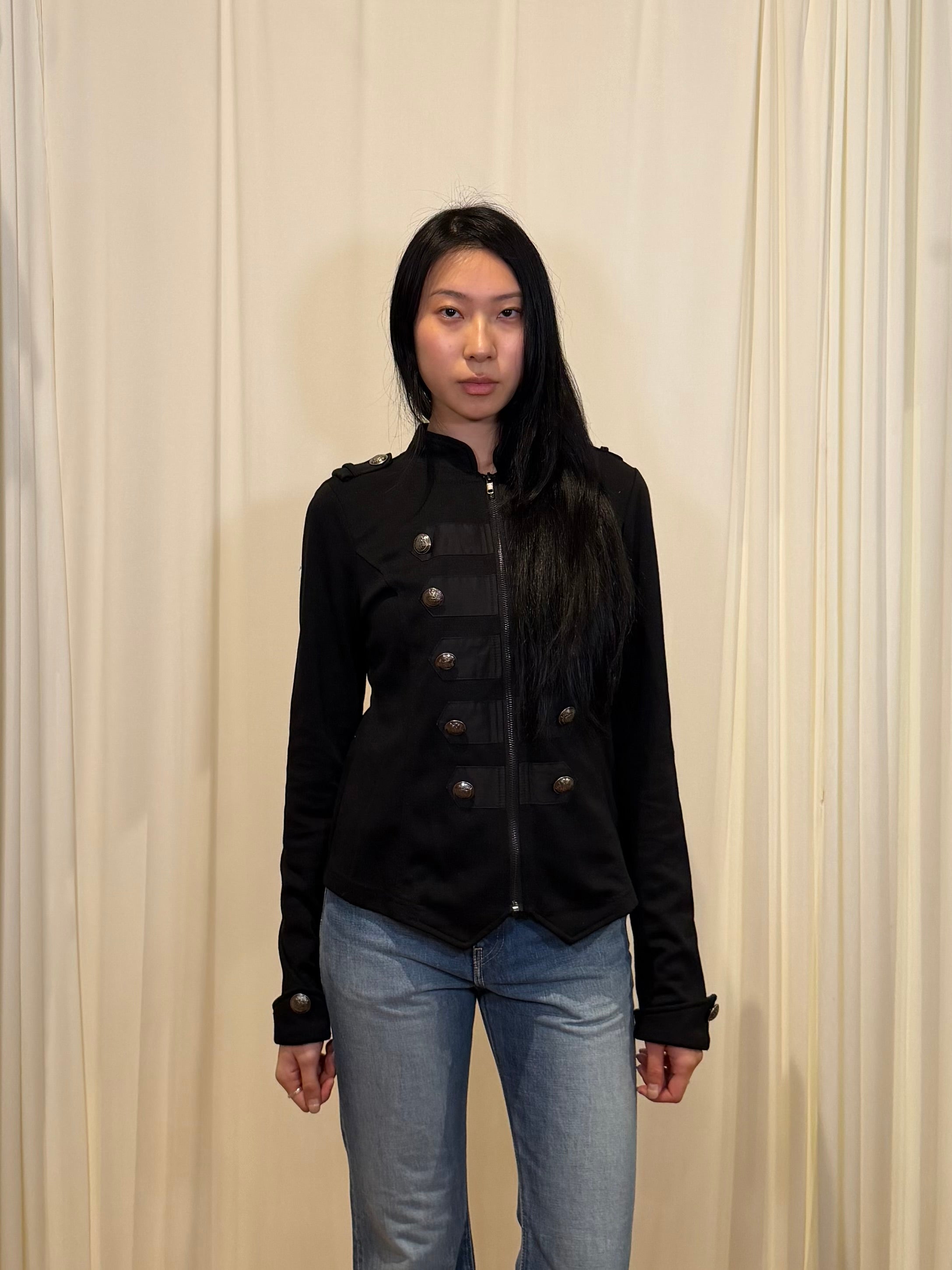 Patty Boutik Poly Blend Zip Up Jacket