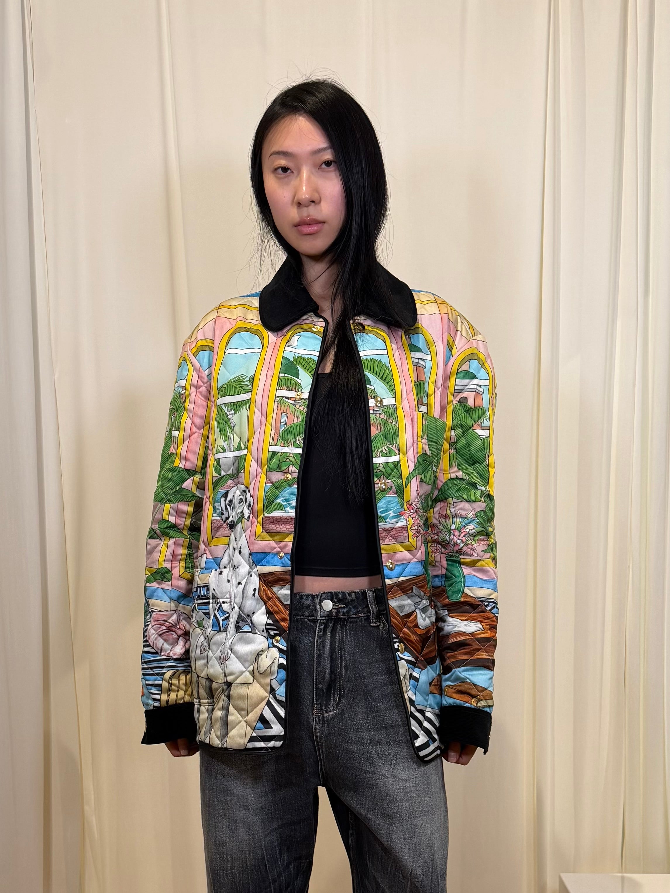 Casablanca Dream House Quilted Hunting Jacket