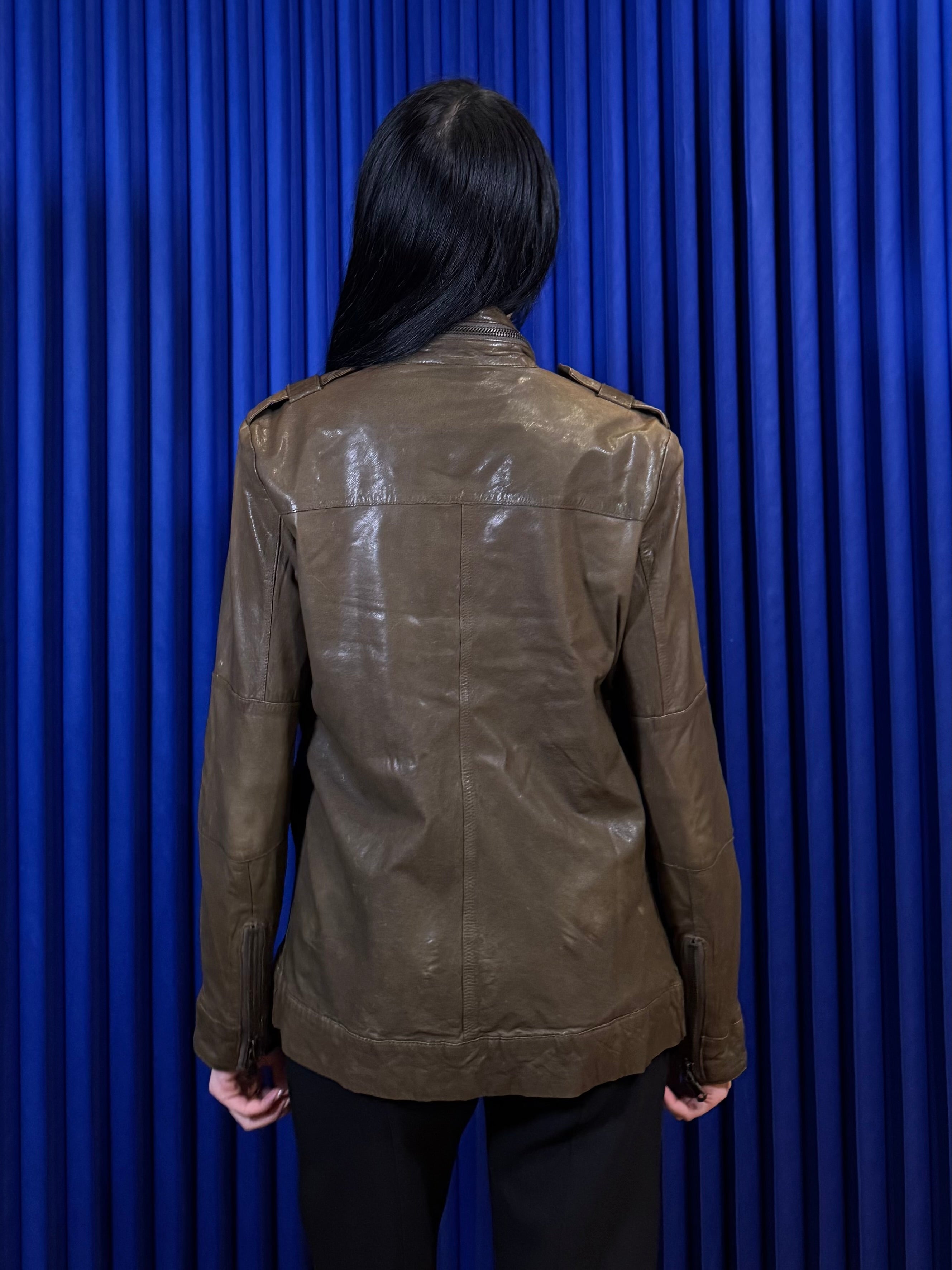 Joe’s Utility Leather Jacket