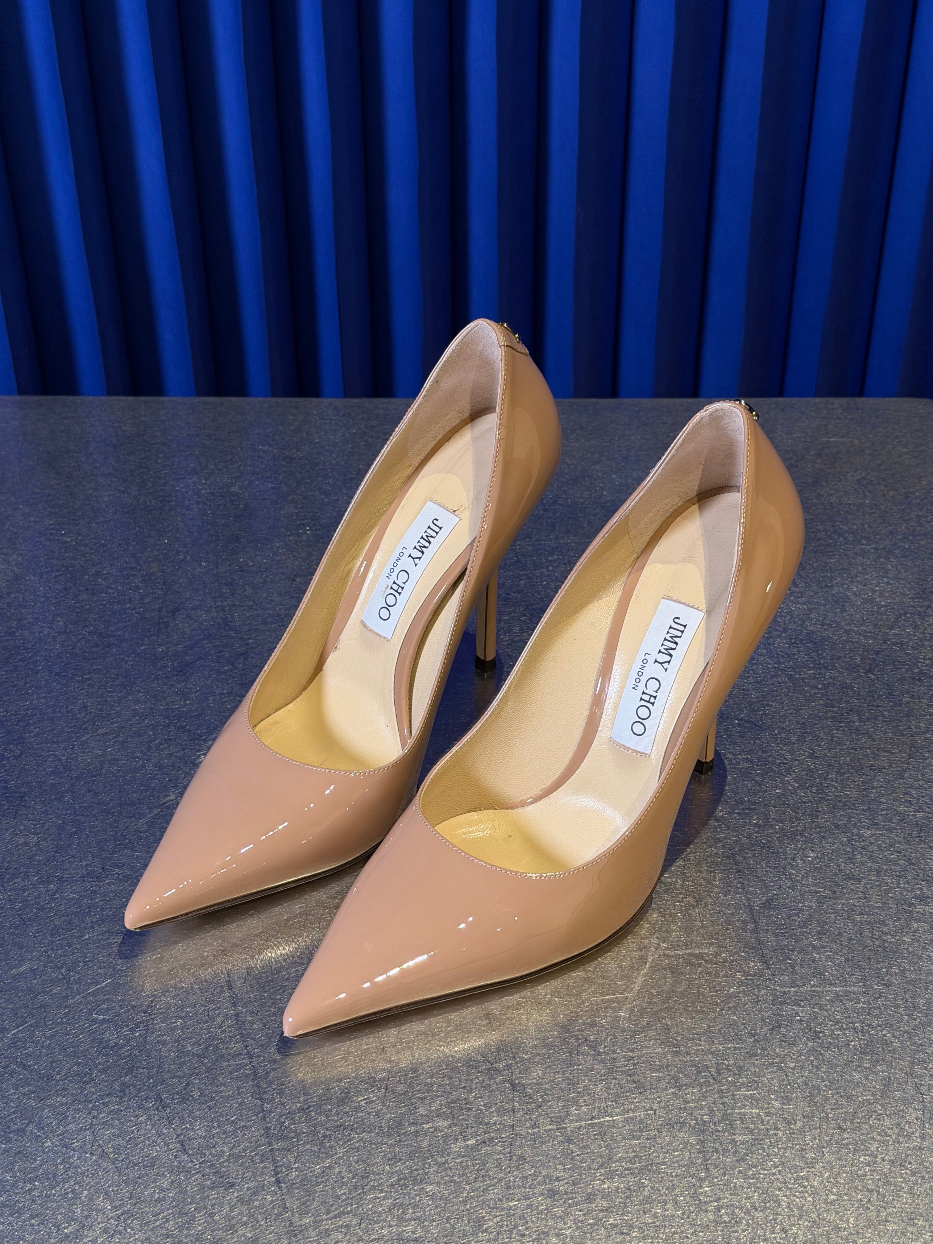 Jimmy Choo Love 100 Ballet Pink Pumps