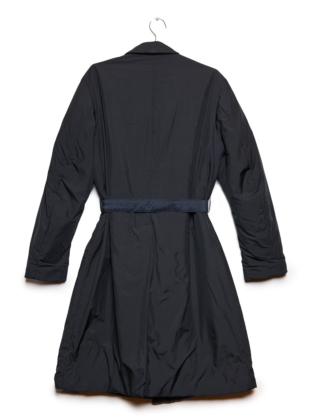 Black Belted Padded Coat