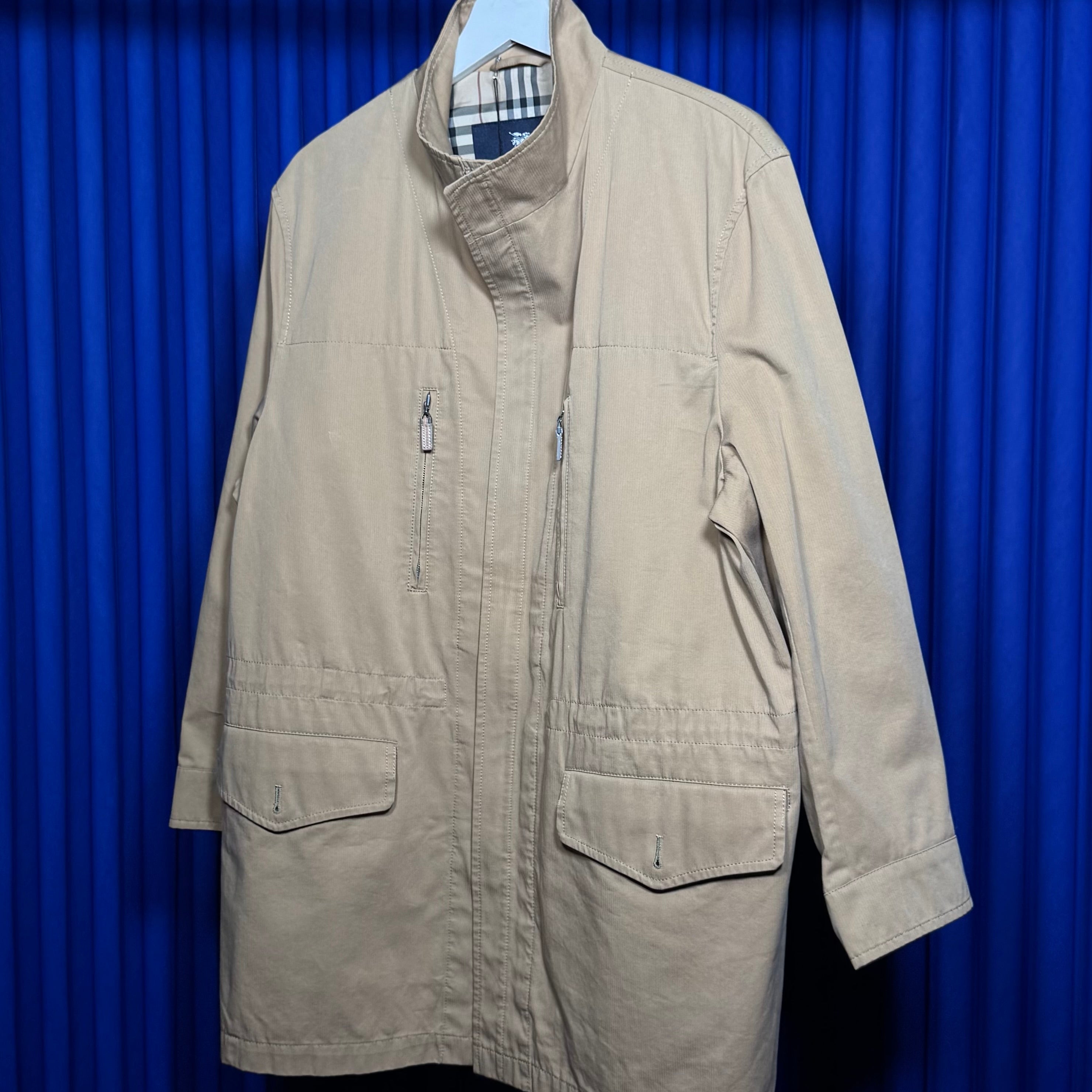 BURBERRY HARRINGTON ZIP UP JACKET