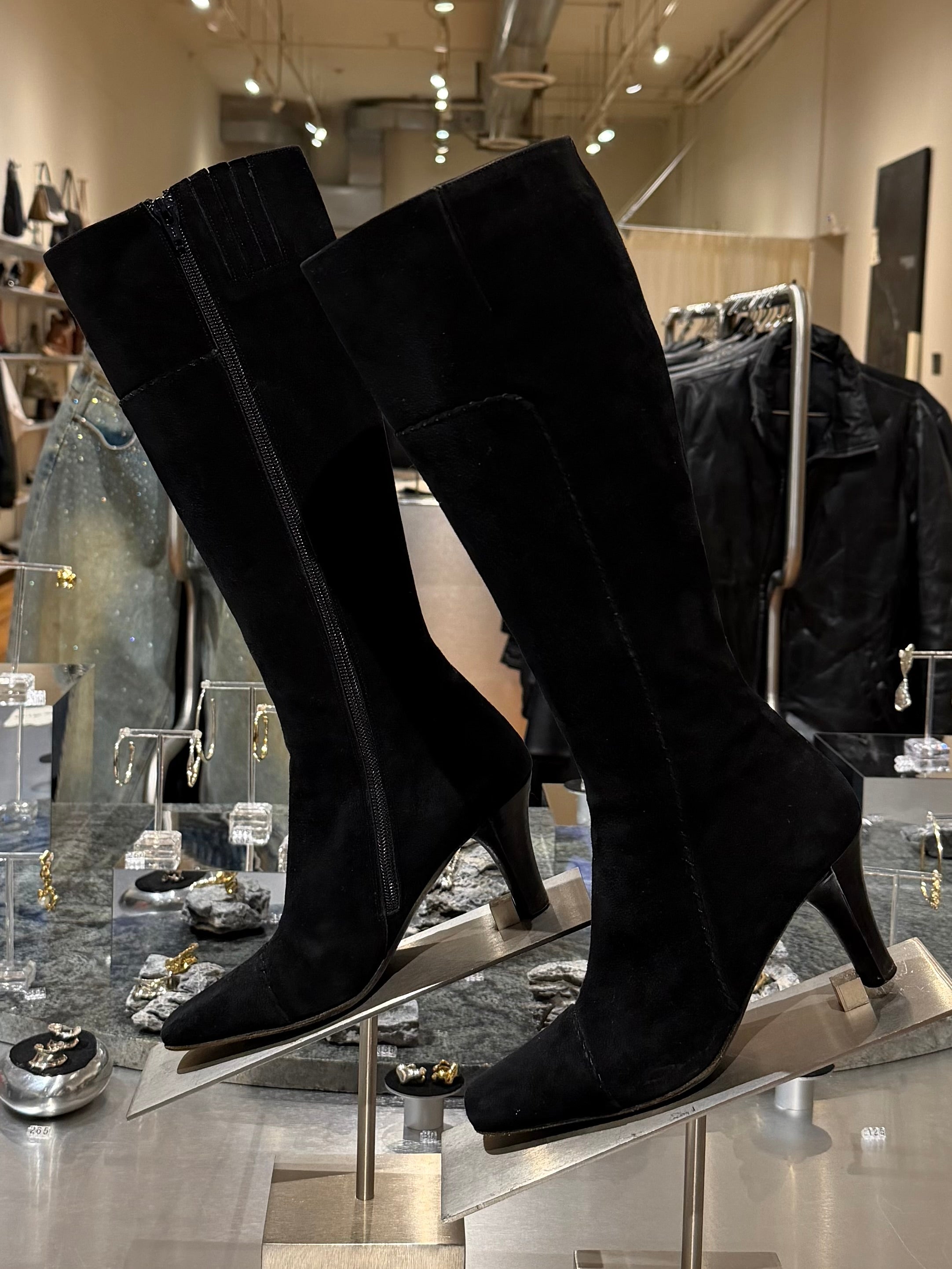 Via Spiga Suede Boots