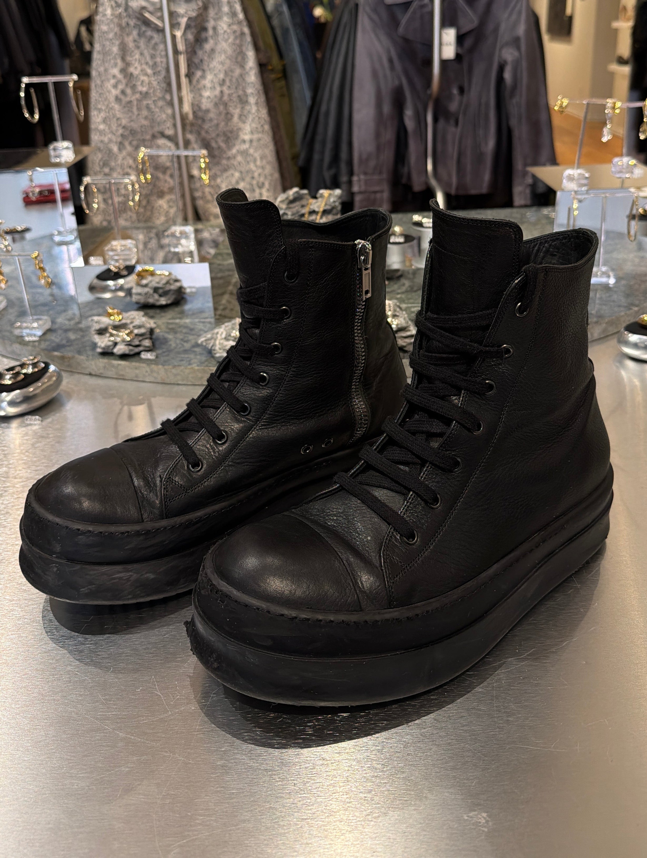 RICK OWENS DOUBLE BUMPER RAMONES