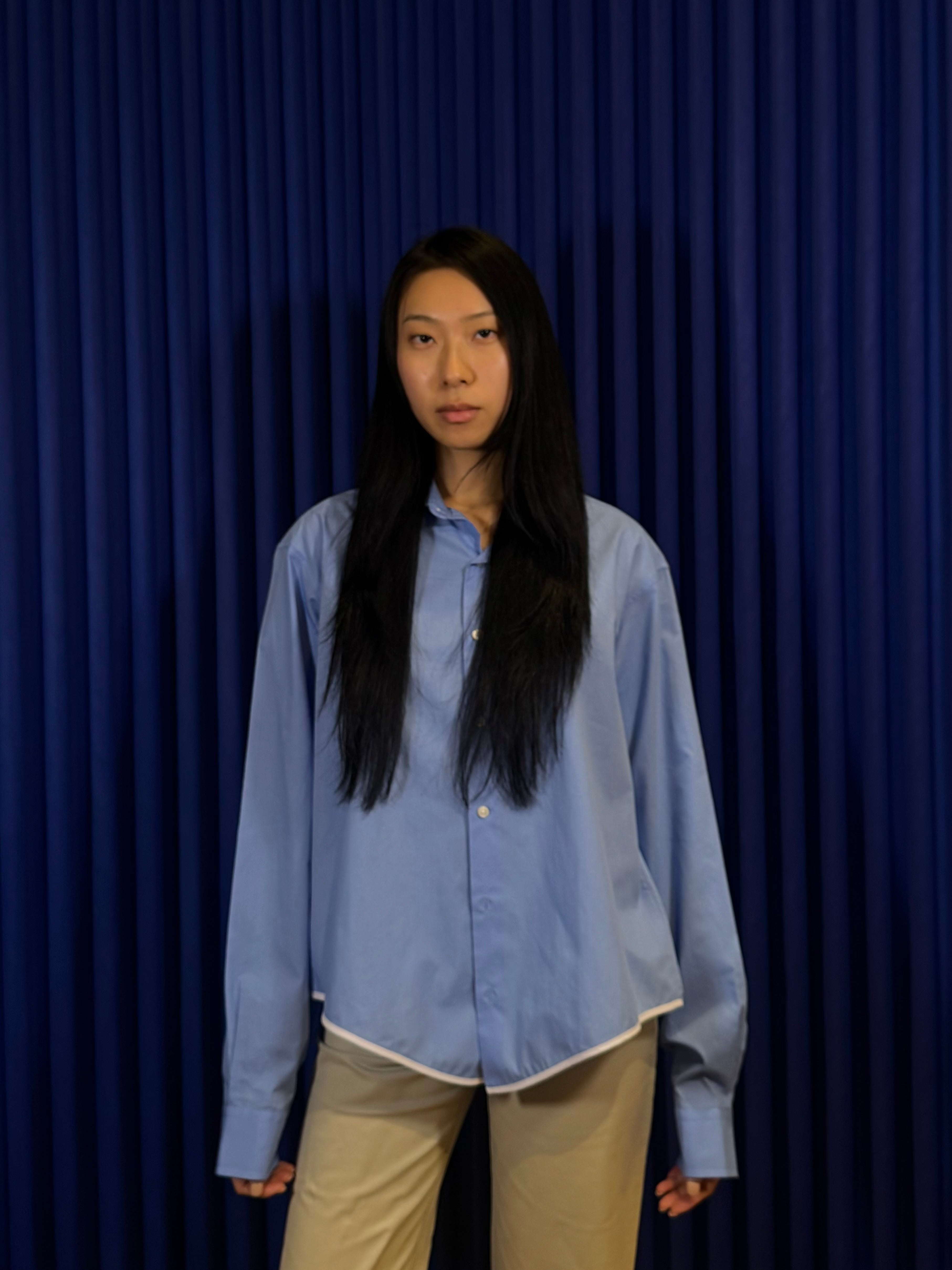 FRIDA Reworked Button Down ‘Blue’