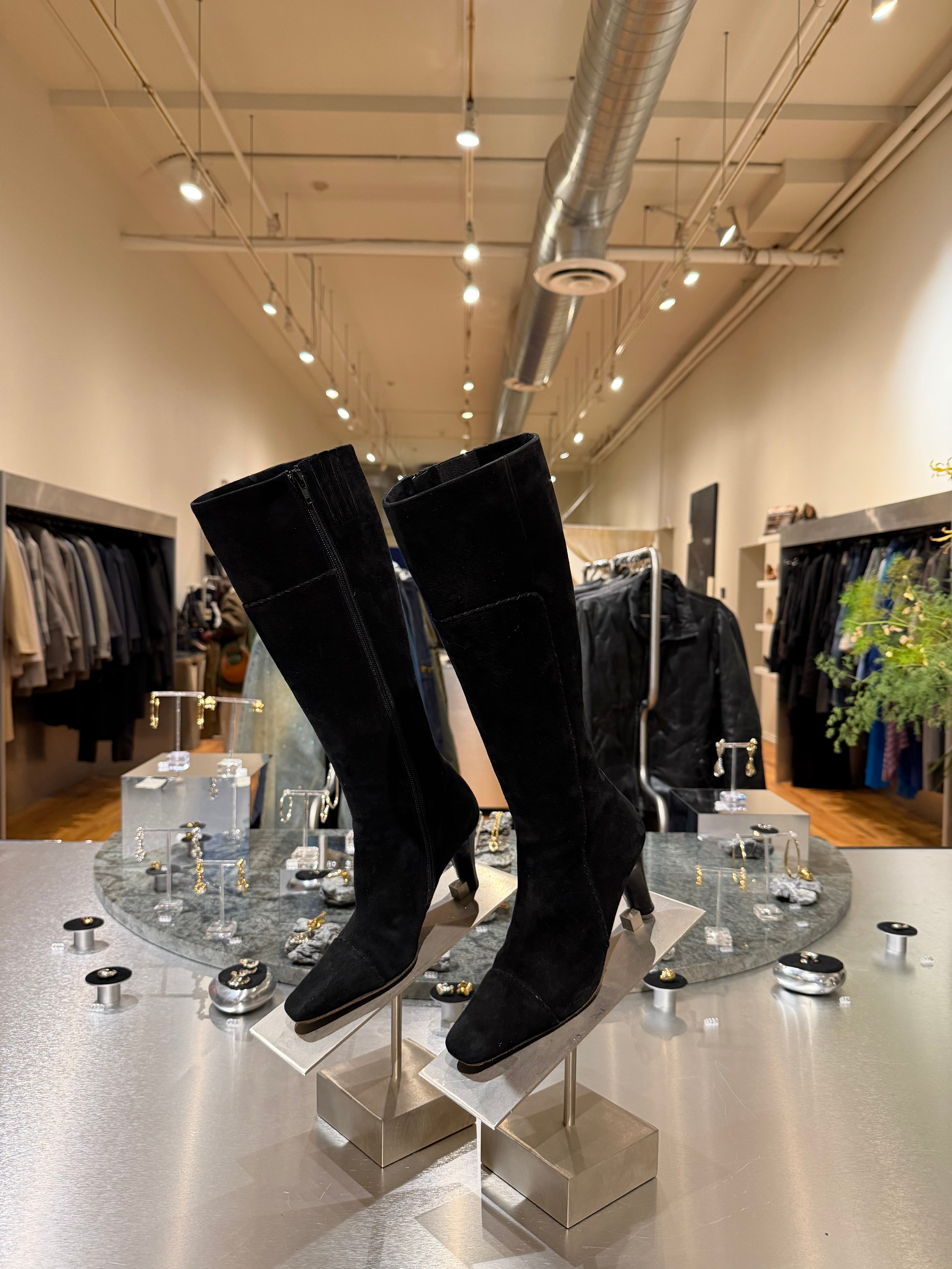 Via Spiga Suede Boots