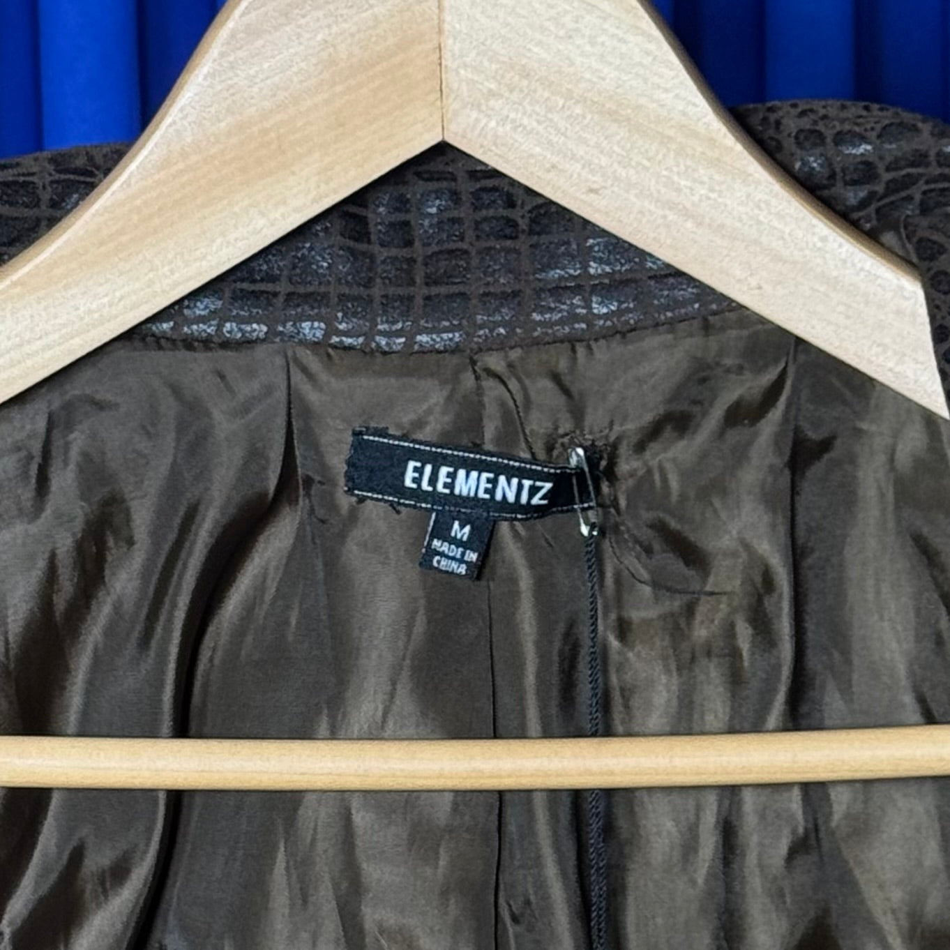 ELEMENTZ FAUX LEATHER JACKET