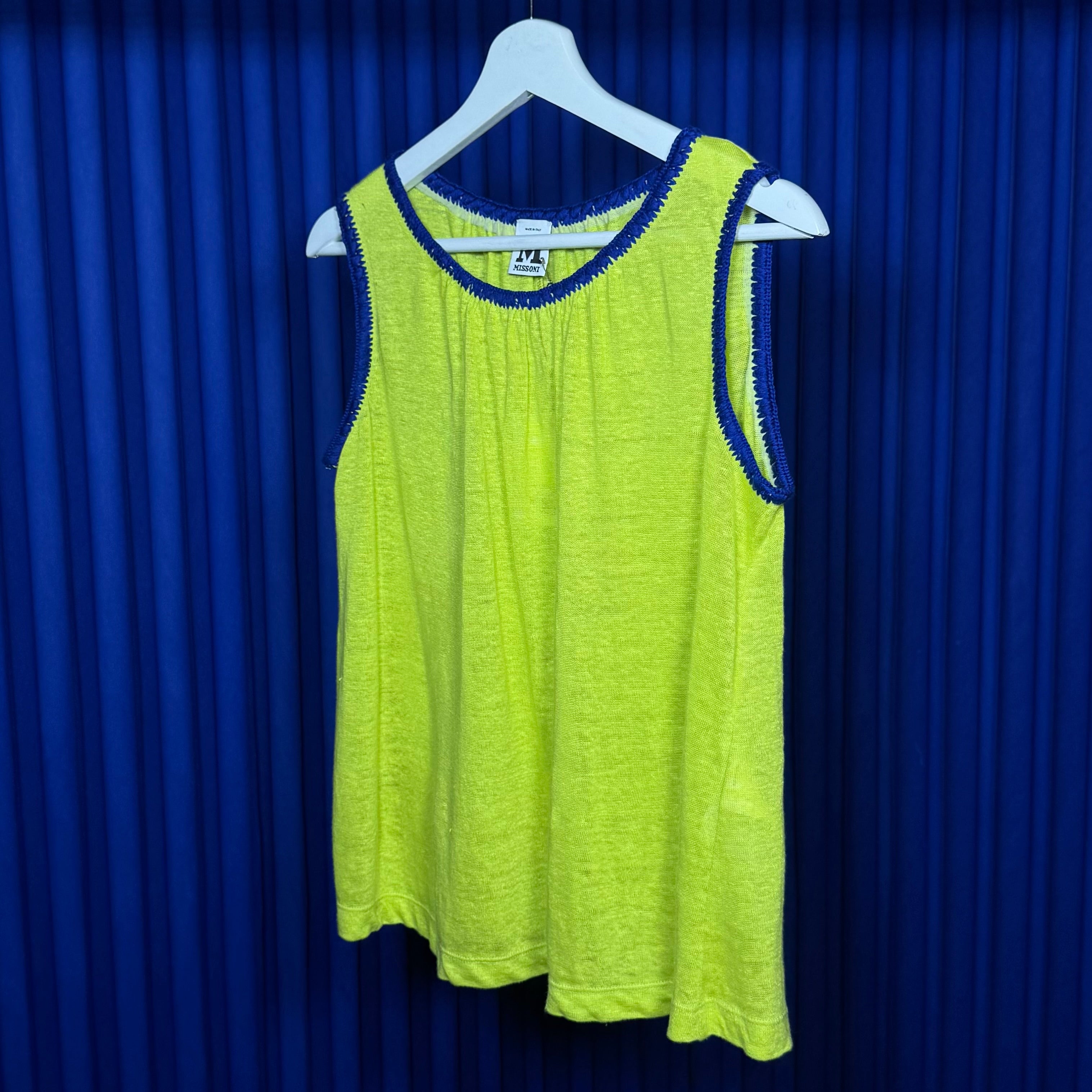 MISSONI LIME GREEN TANK
