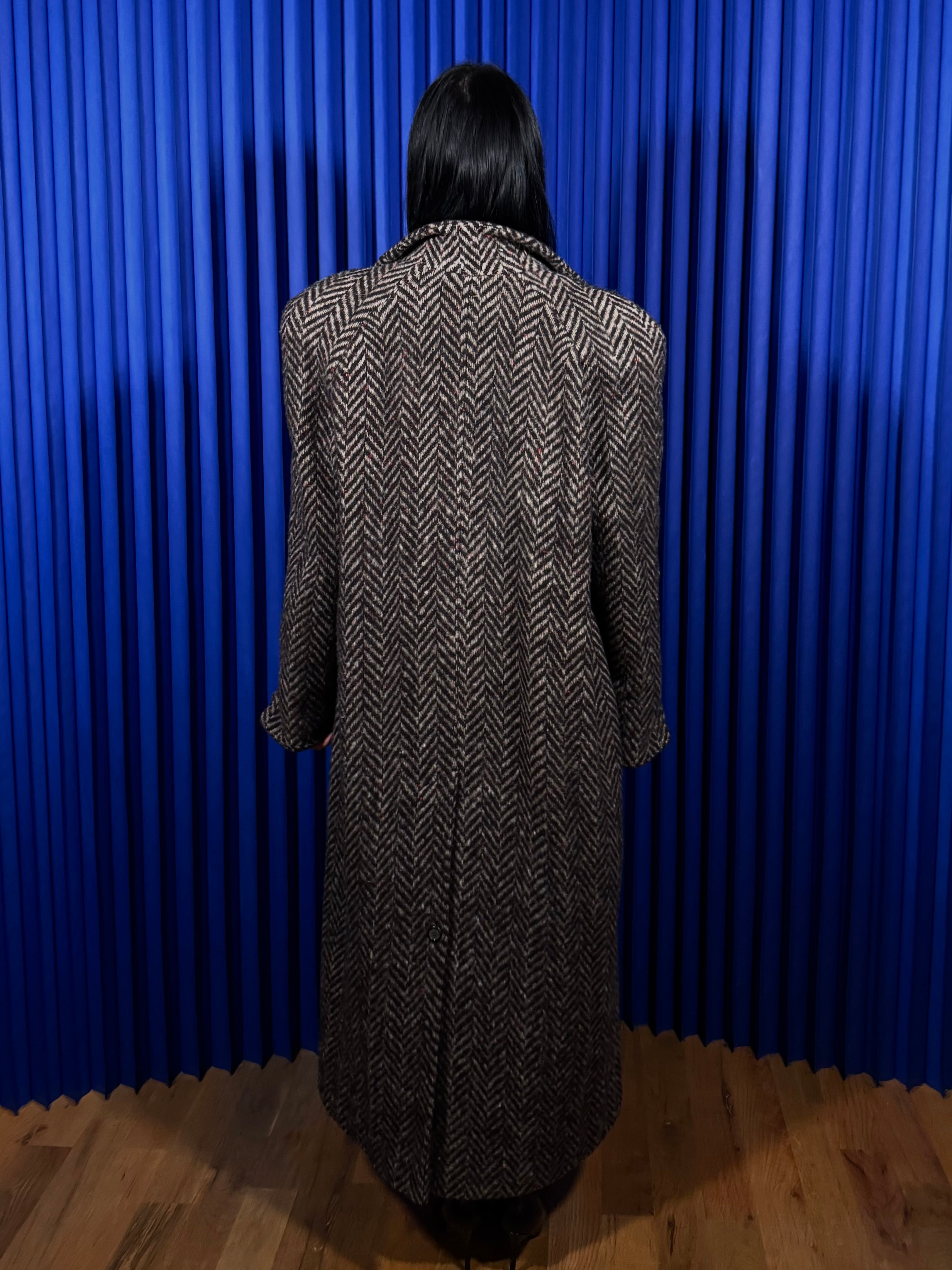 JG Hook Brown Wool Coat