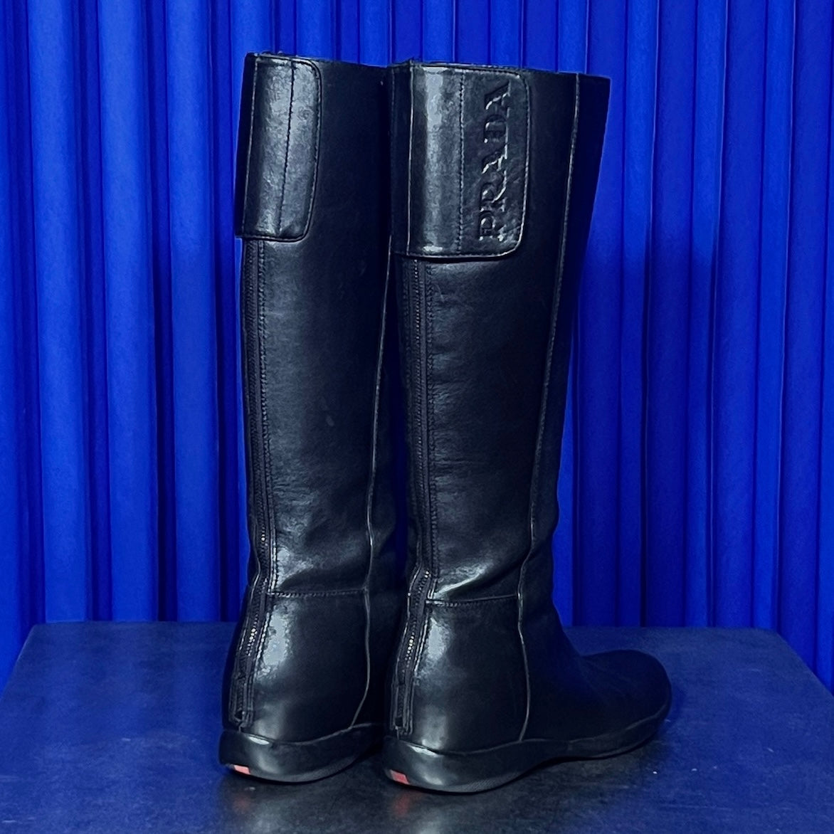 Linea Rossa Equestrian Leather Knee Boots